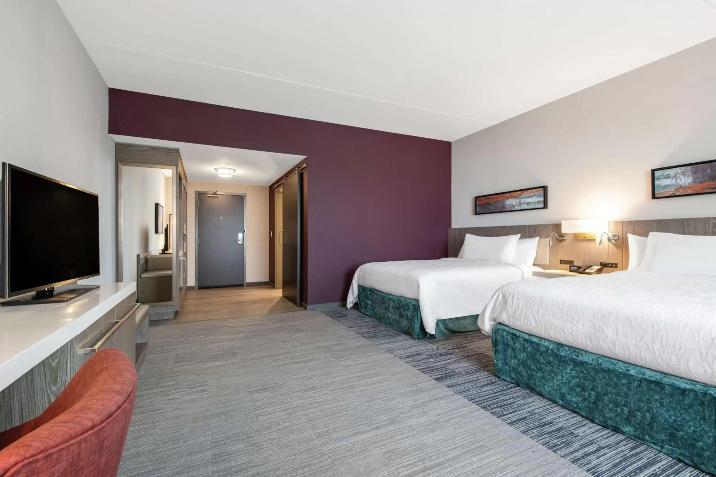 Bedroom, Bed in Hilton Garden Inn Pittsburgh Area Beaver Valley, Pa