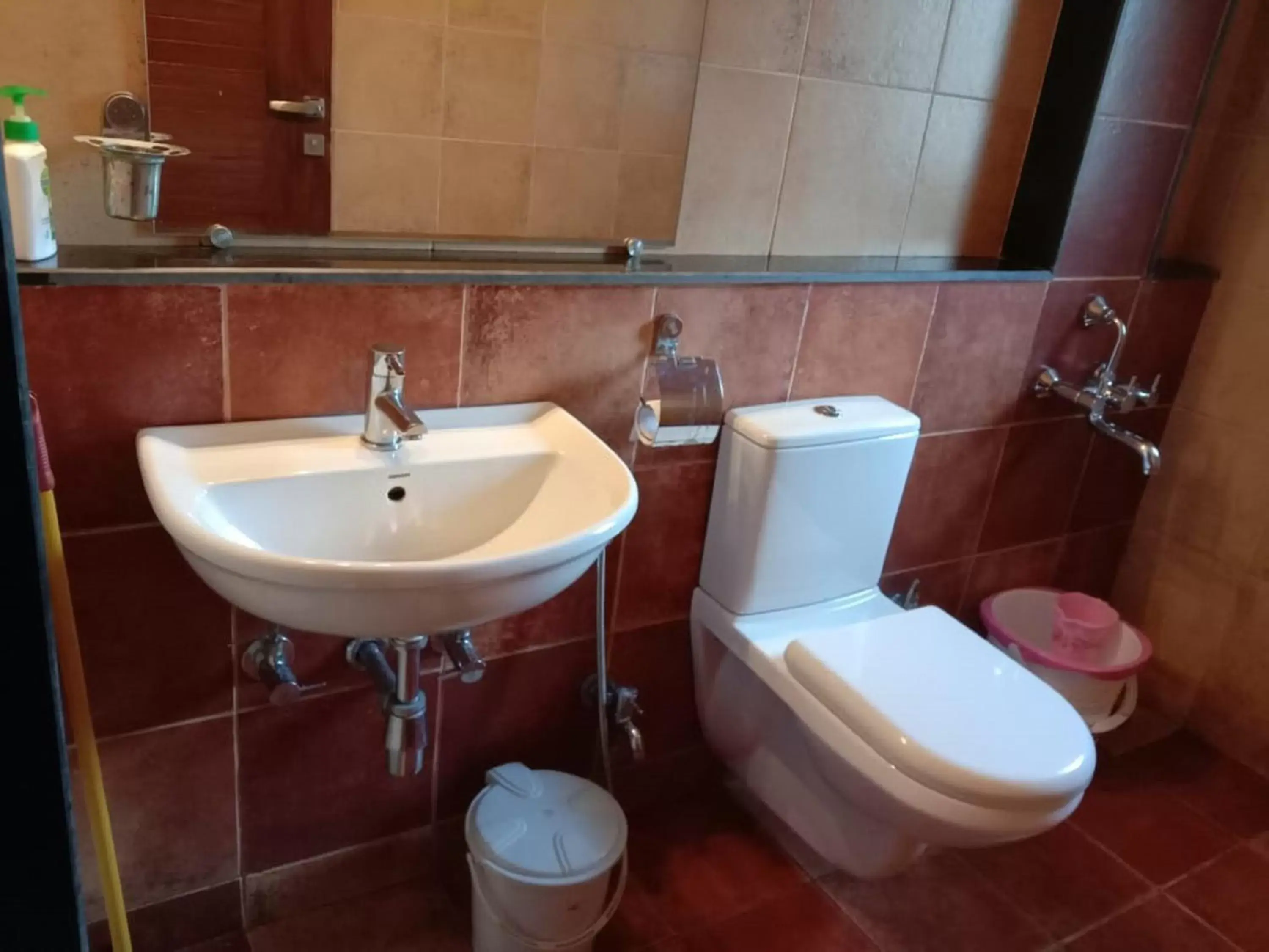 Bathroom in Jayshin Lake Vaitarna Resort - Igatpuri Bathroom in Jayshin Lake Vaitarna Resort - Igatpuri