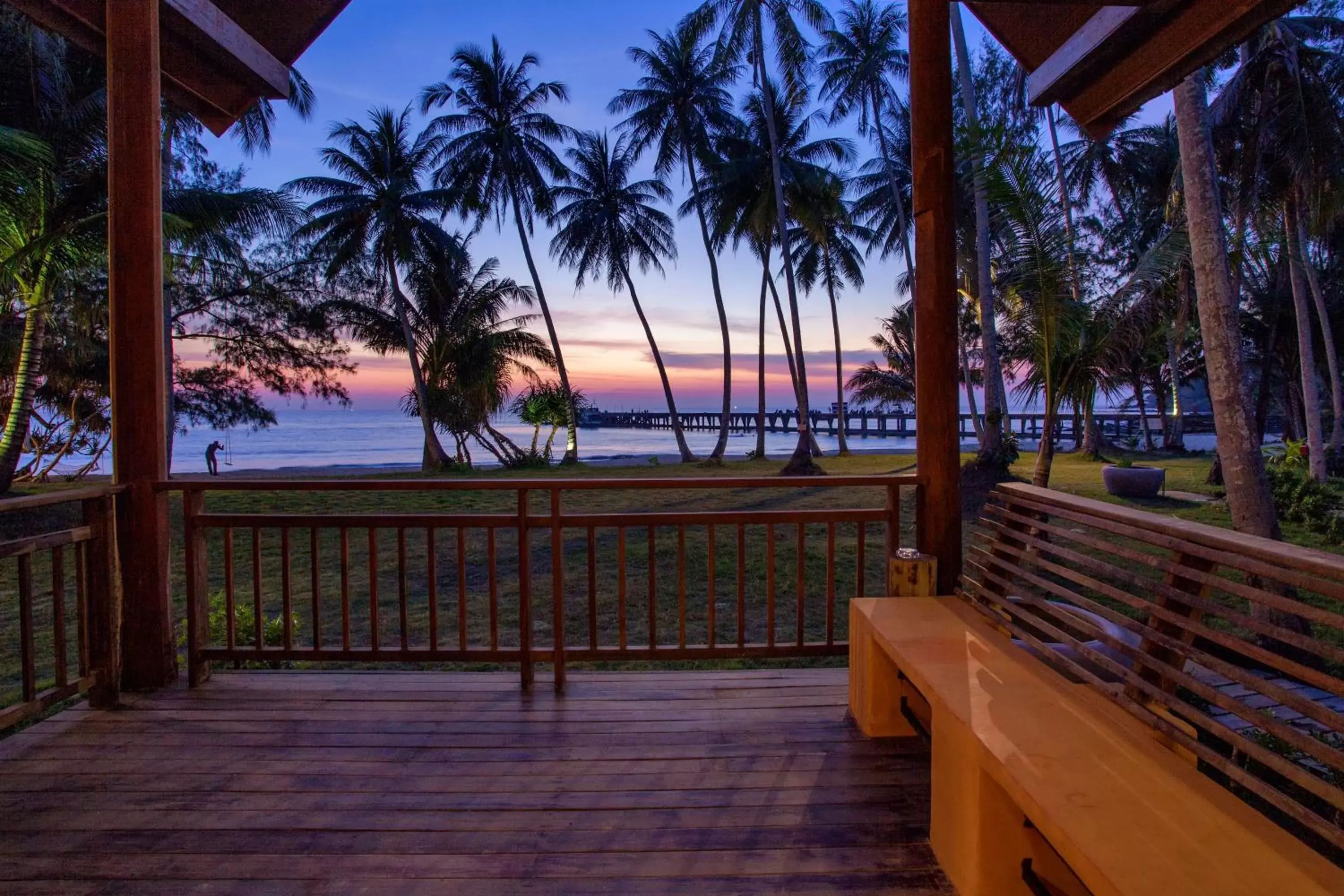 Garden in Koh Kood Paradise Beach