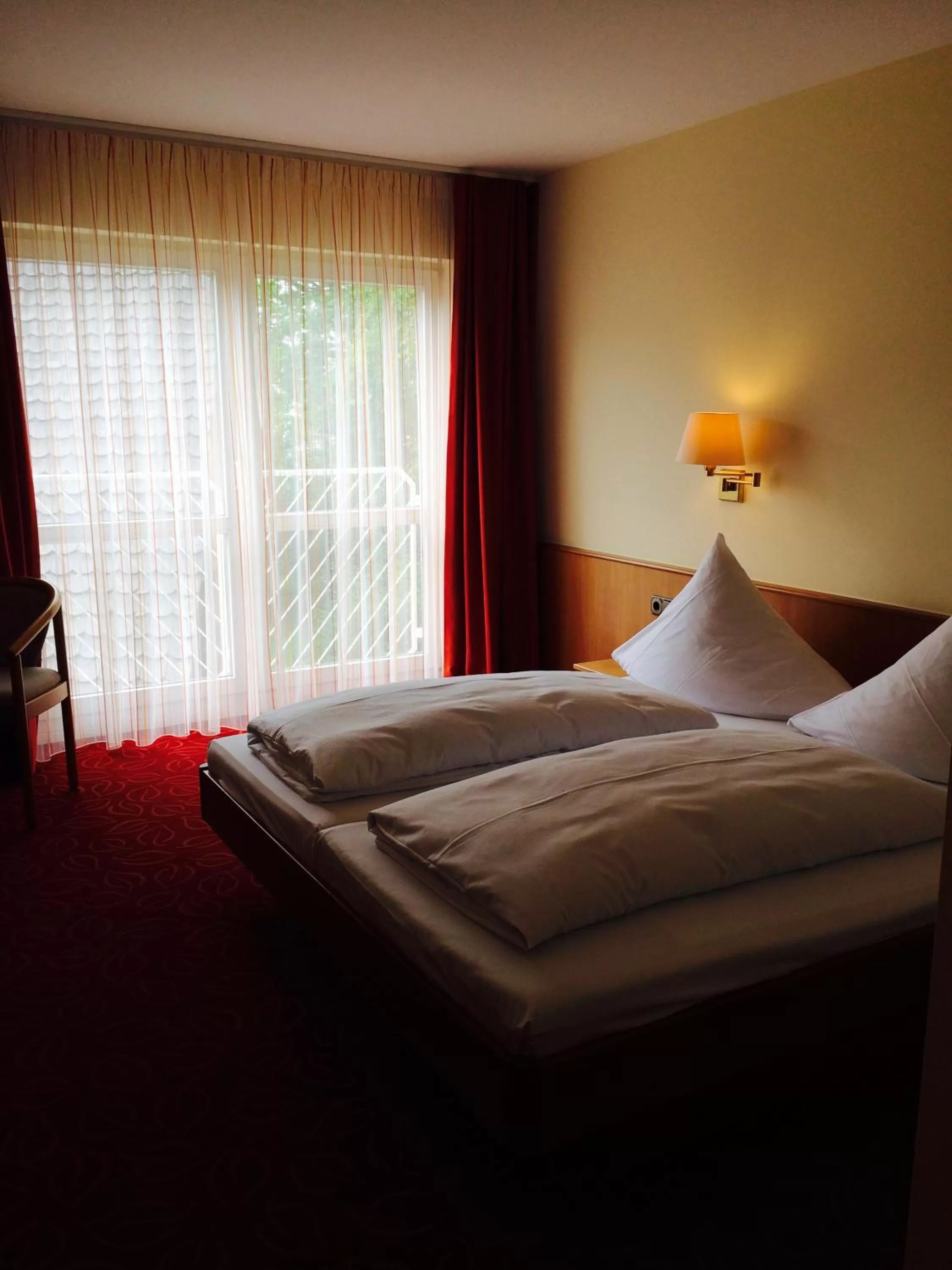 Bed in Hotel Gasthaus Adler