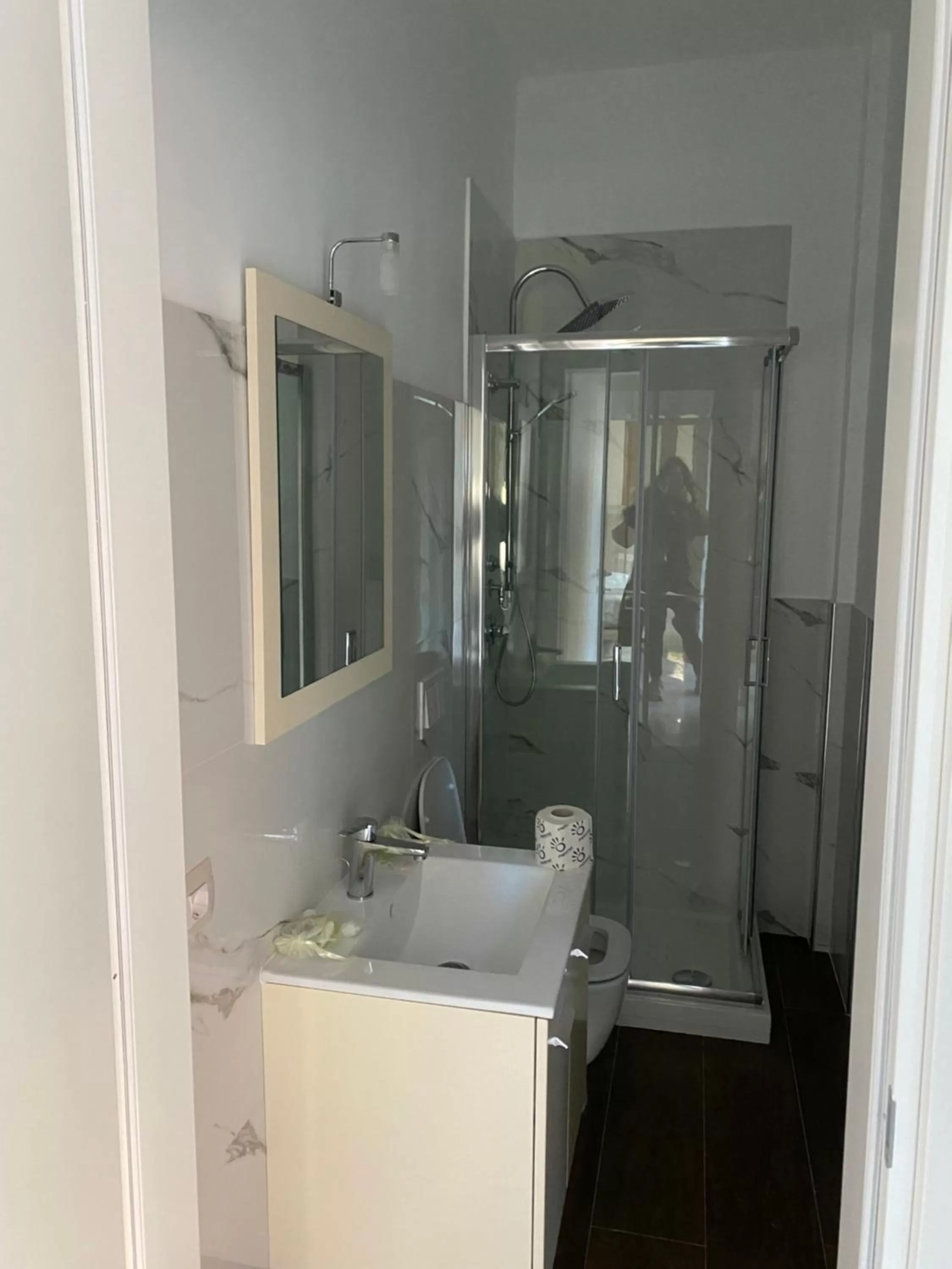 Bathroom in Suite in Città residence