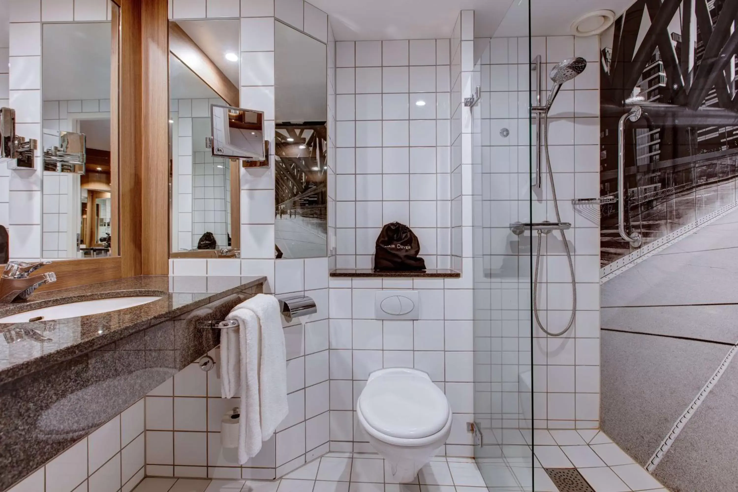 Bathroom in Radisson Blu Hotel Nydalen, Oslo