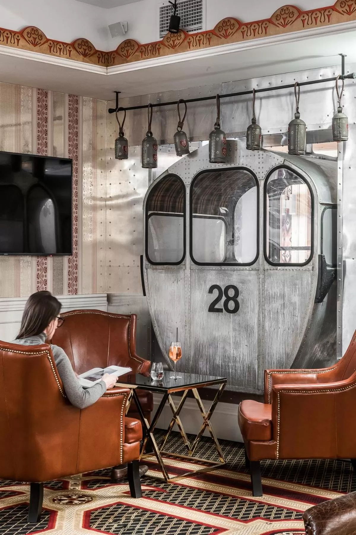 Lounge or bar in Aries Hotel & SPA Wisła