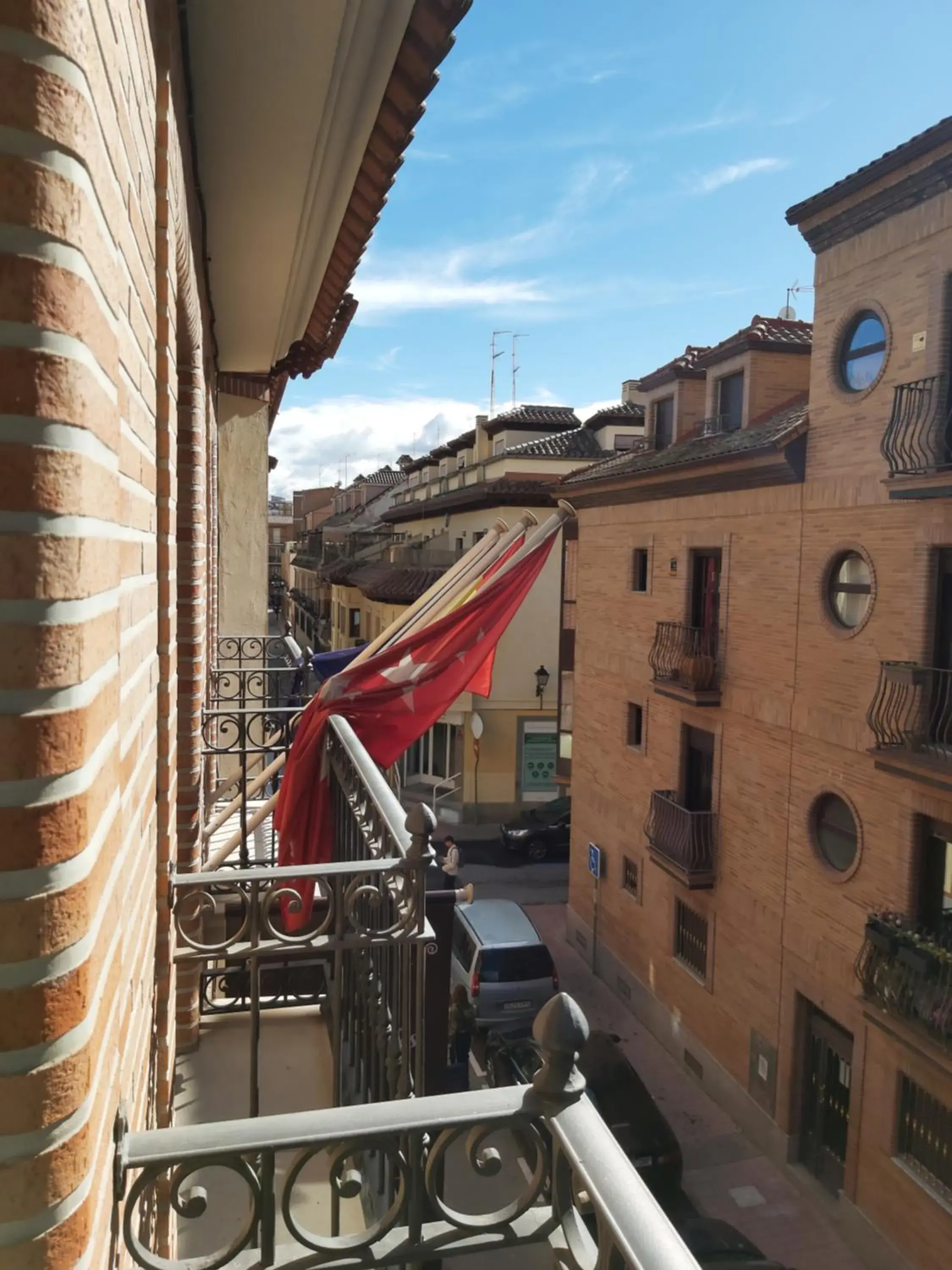Balcony/Terrace in Hotel Complutense