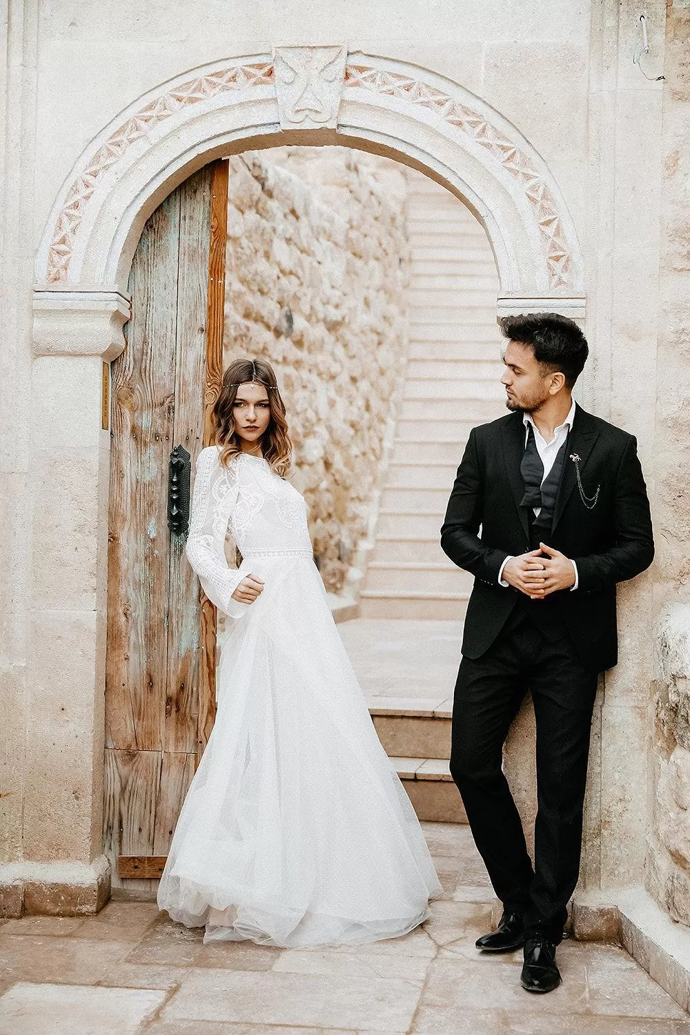 Decorative detail in Yunak Evleri Cappadocia