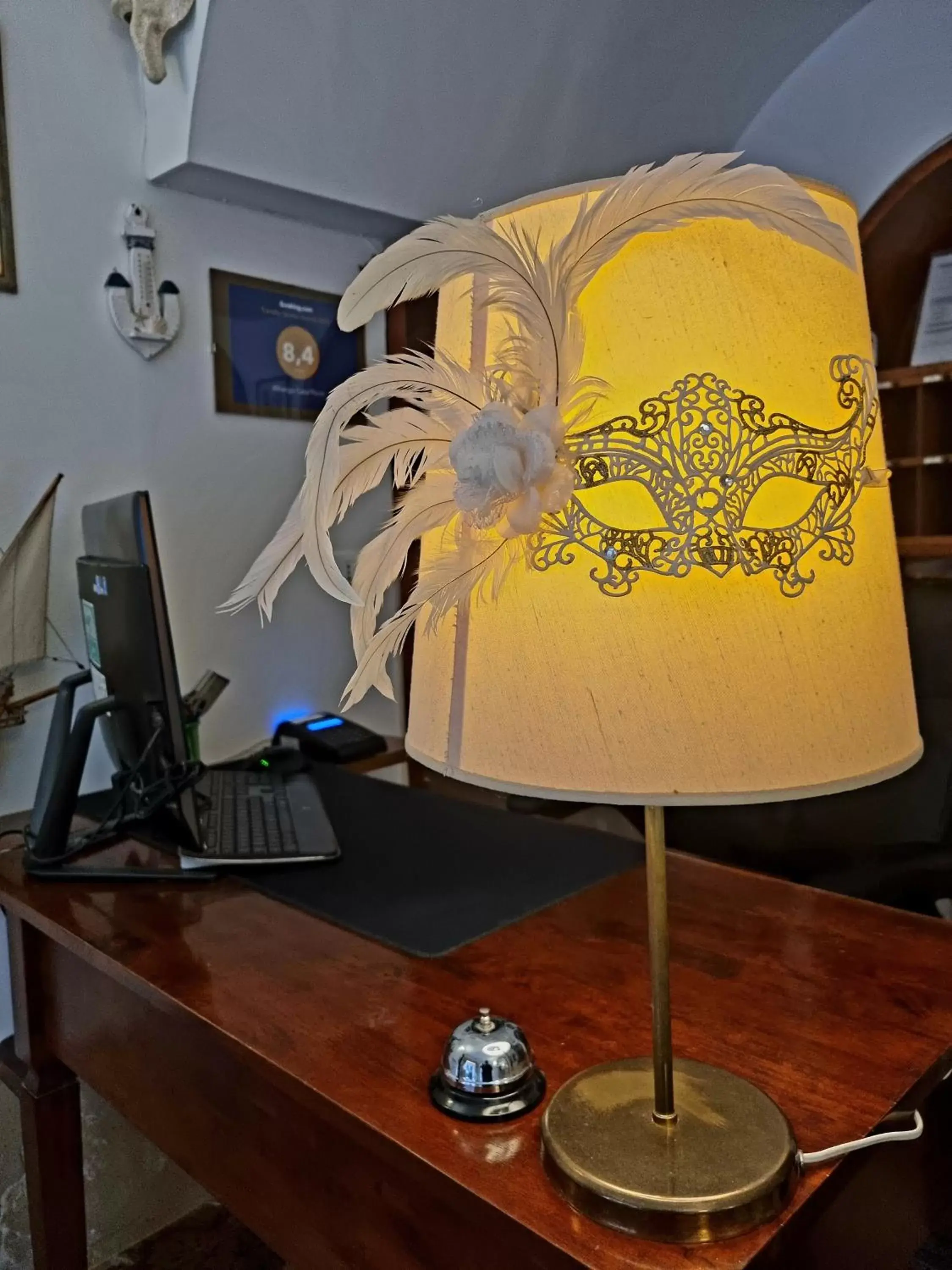 Lobby or reception in Albergo Casa Peron Lobby or reception in Albergo Casa Peron