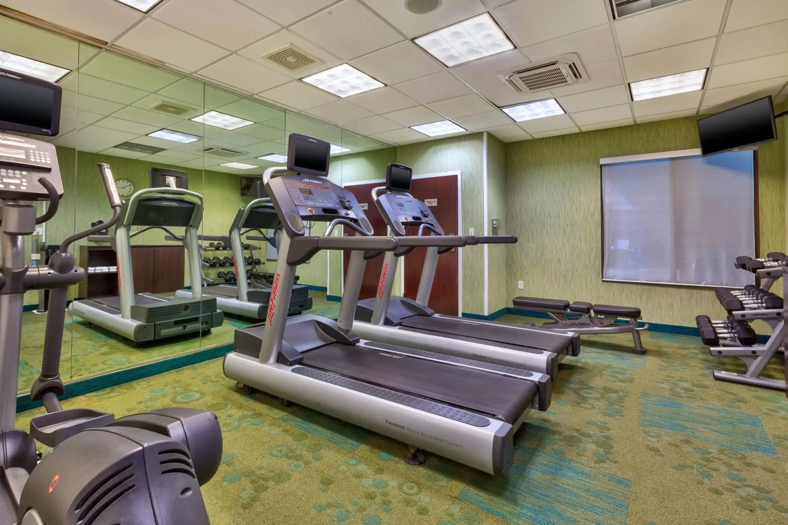 Fitness centre/facilities, Fitness Center/Facilities in SpringHill Suites by Marriott Grand Rapids Airport Southeast