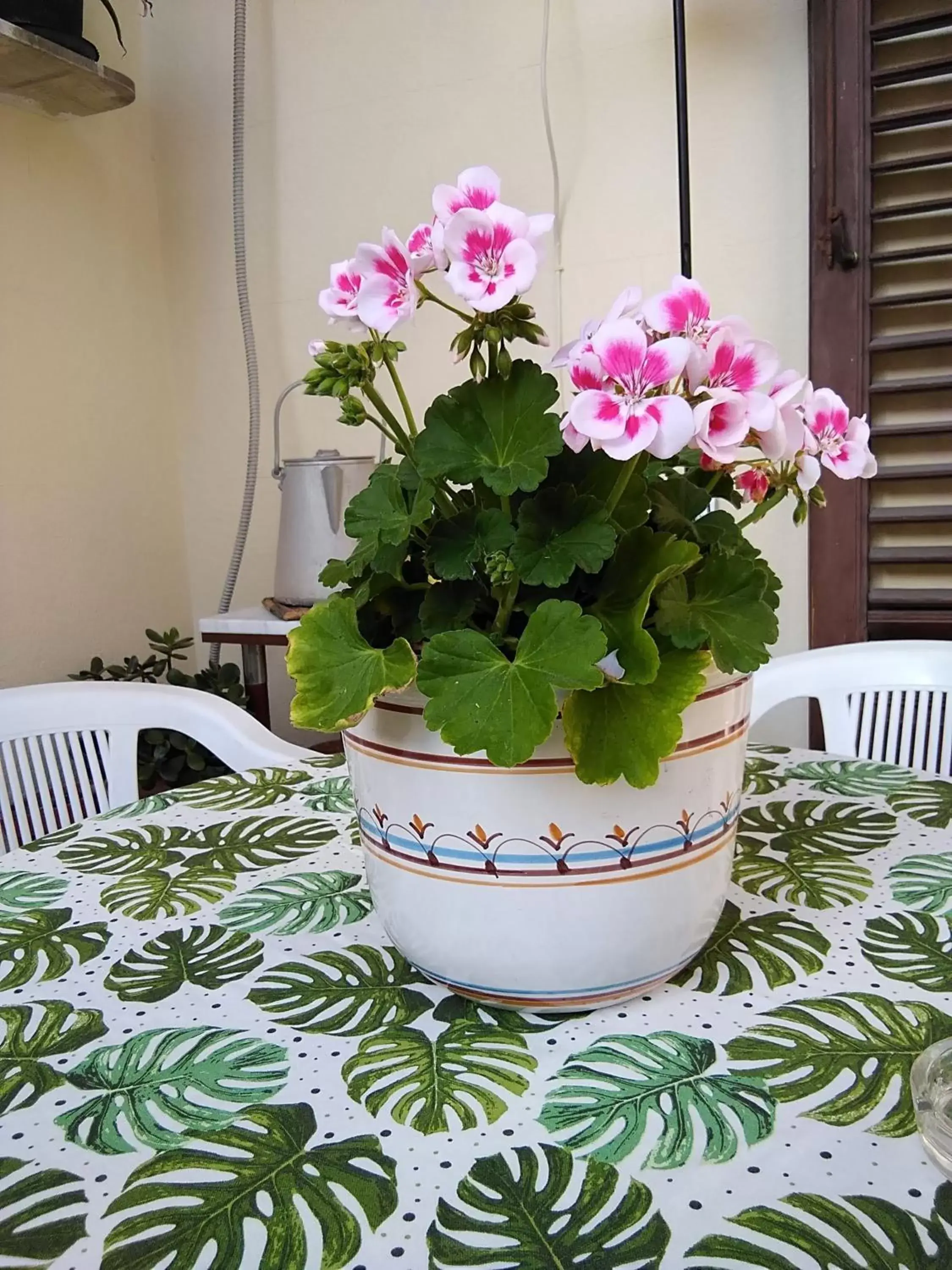 Balcony/Terrace in B&B SoleLuna della Solidarietà