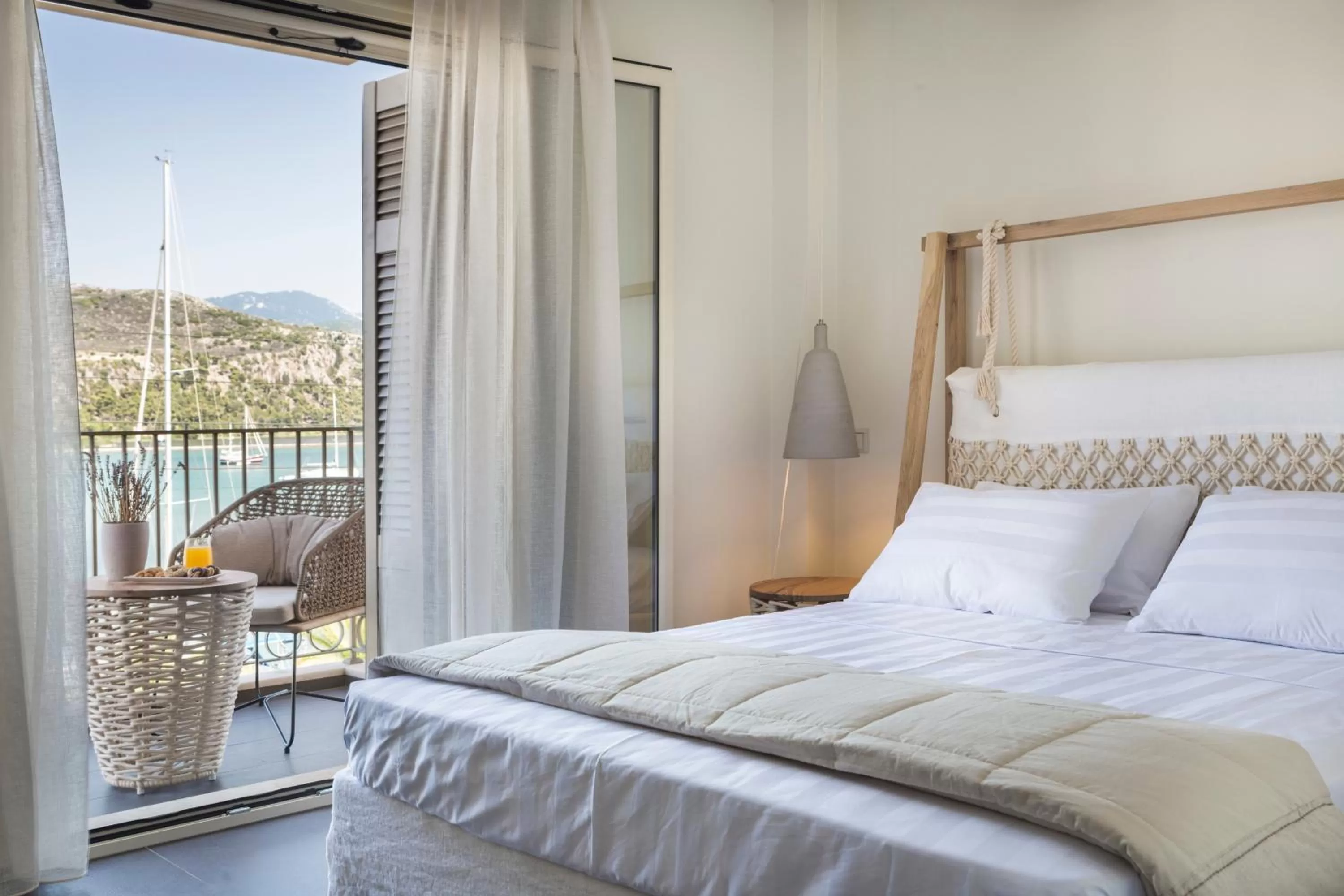 Bedroom, Bed in Argostoli Marina Suites