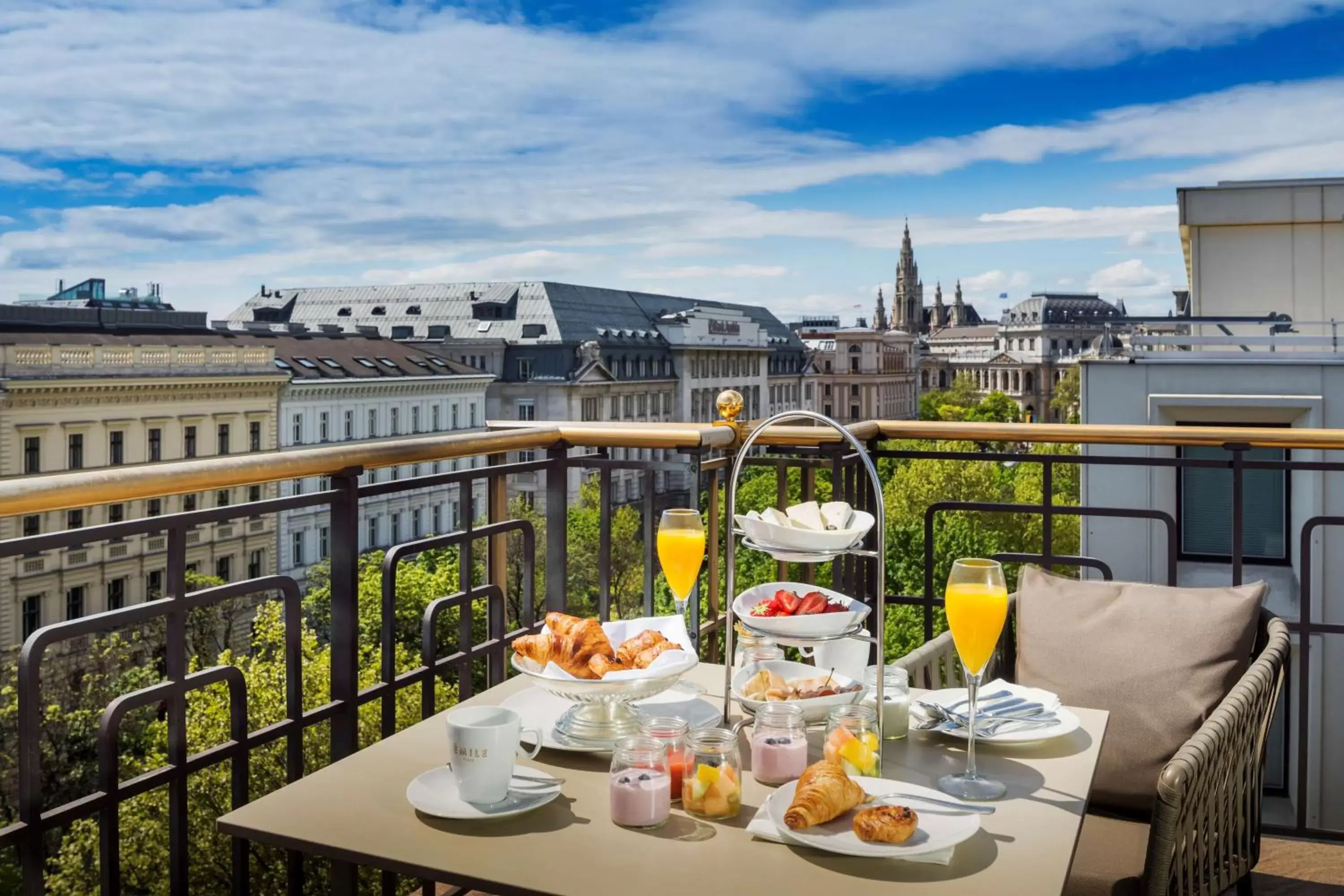 View (from property/room) in Hilton Vienna Plaza View (from property/room) in Hilton Vienna Plaza
