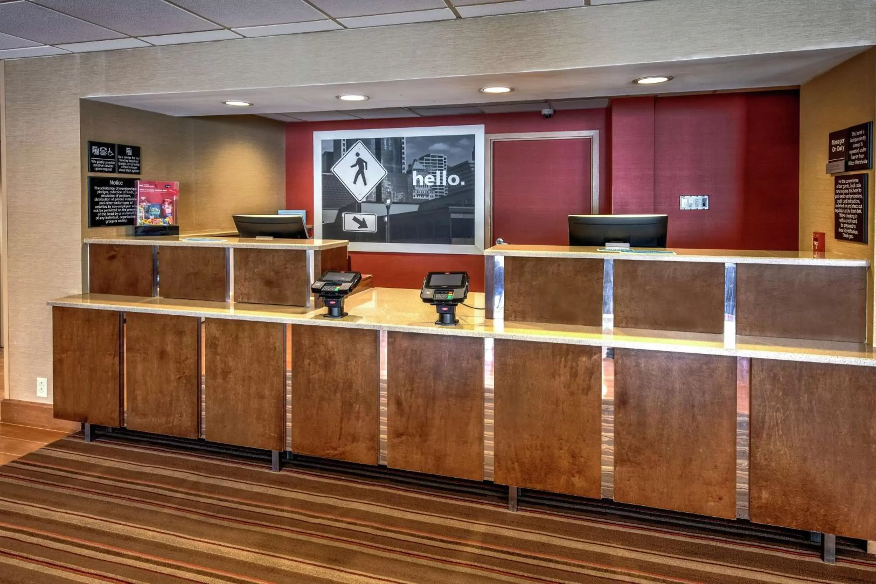 Lobby or reception in Hampton Inn Raleigh Cary Lobby or reception in Hampton Inn Raleigh Cary