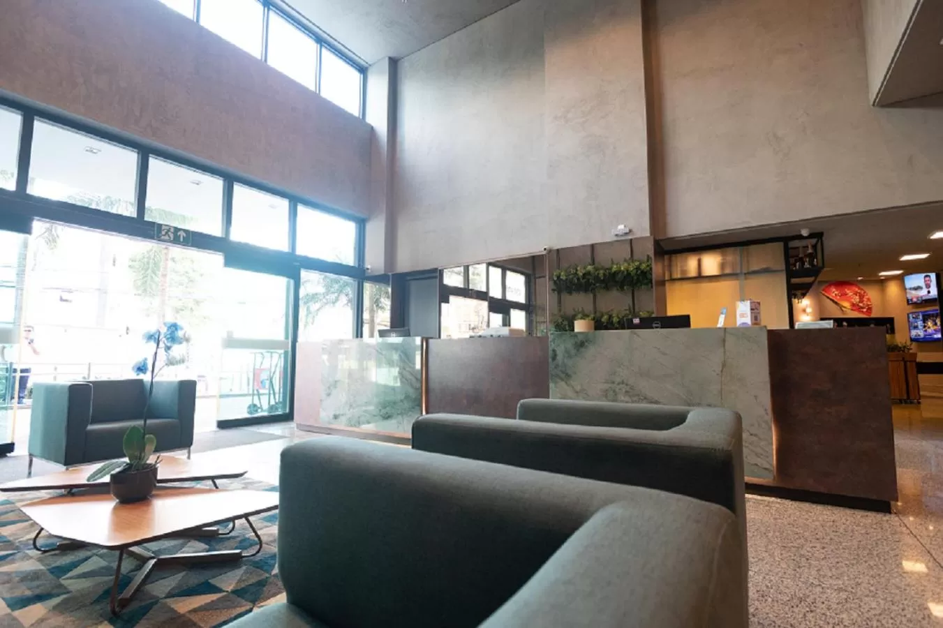 Lobby or reception in eSuites Virgínia Luxemburgo