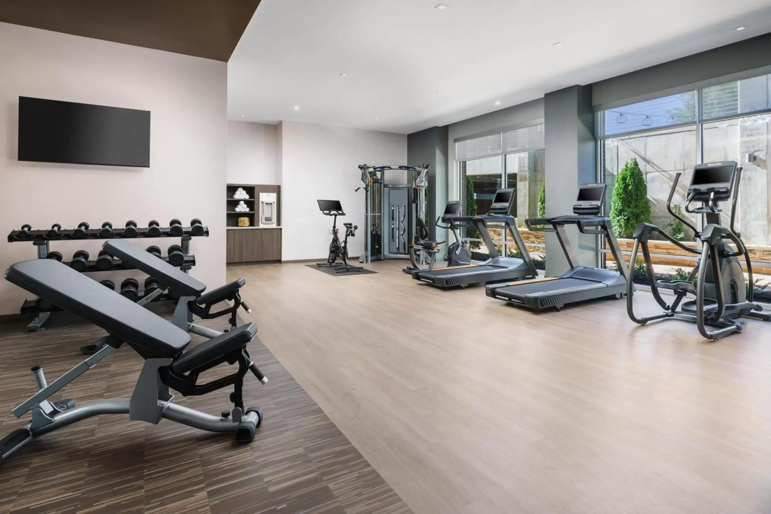 Fitness centre/facilities, Fitness Center/Facilities in AC Hotel By Marriott Raleigh Downtown