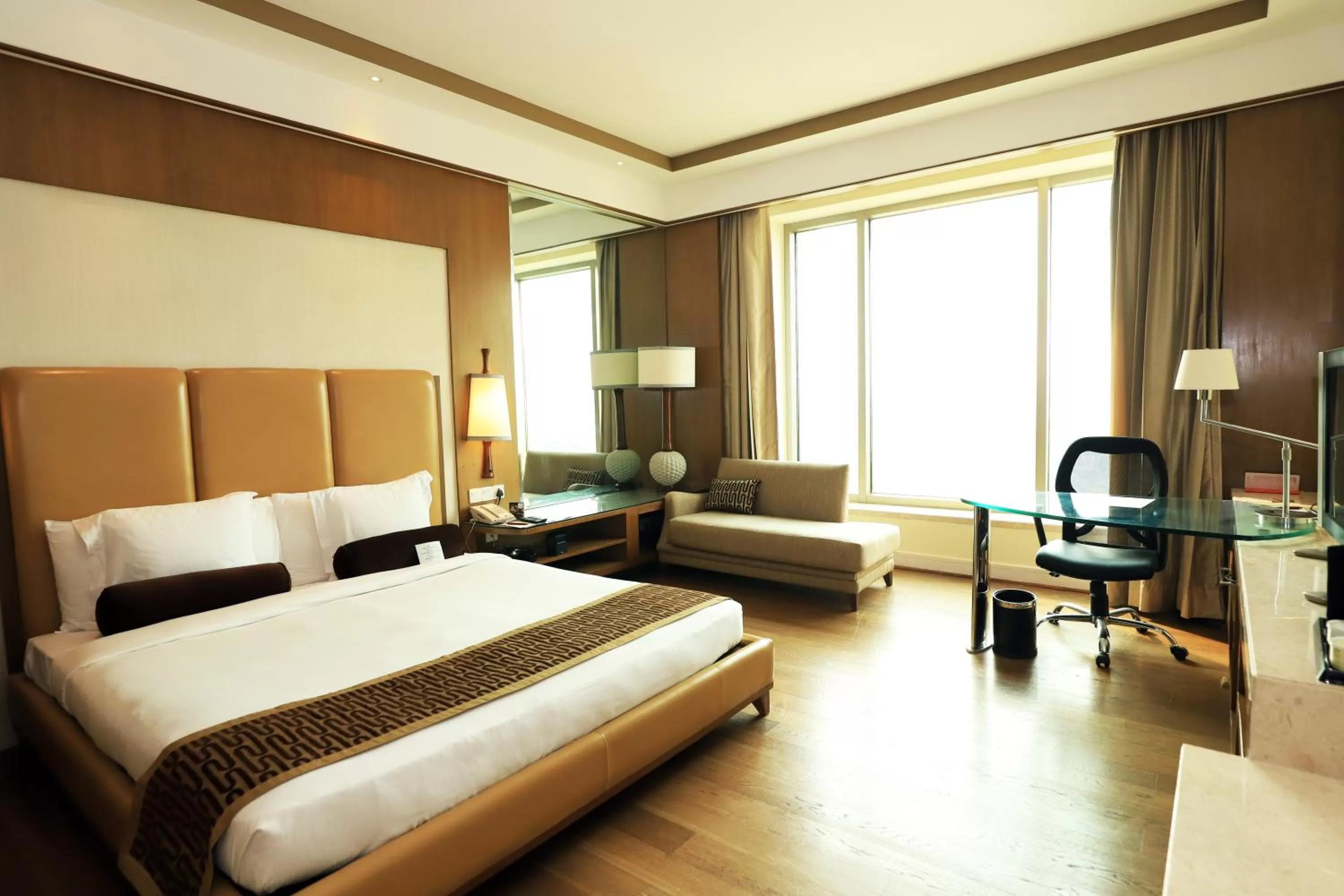 Standard King Room - Disability Access in Crowne Plaza New Delhi Okhla by IHG