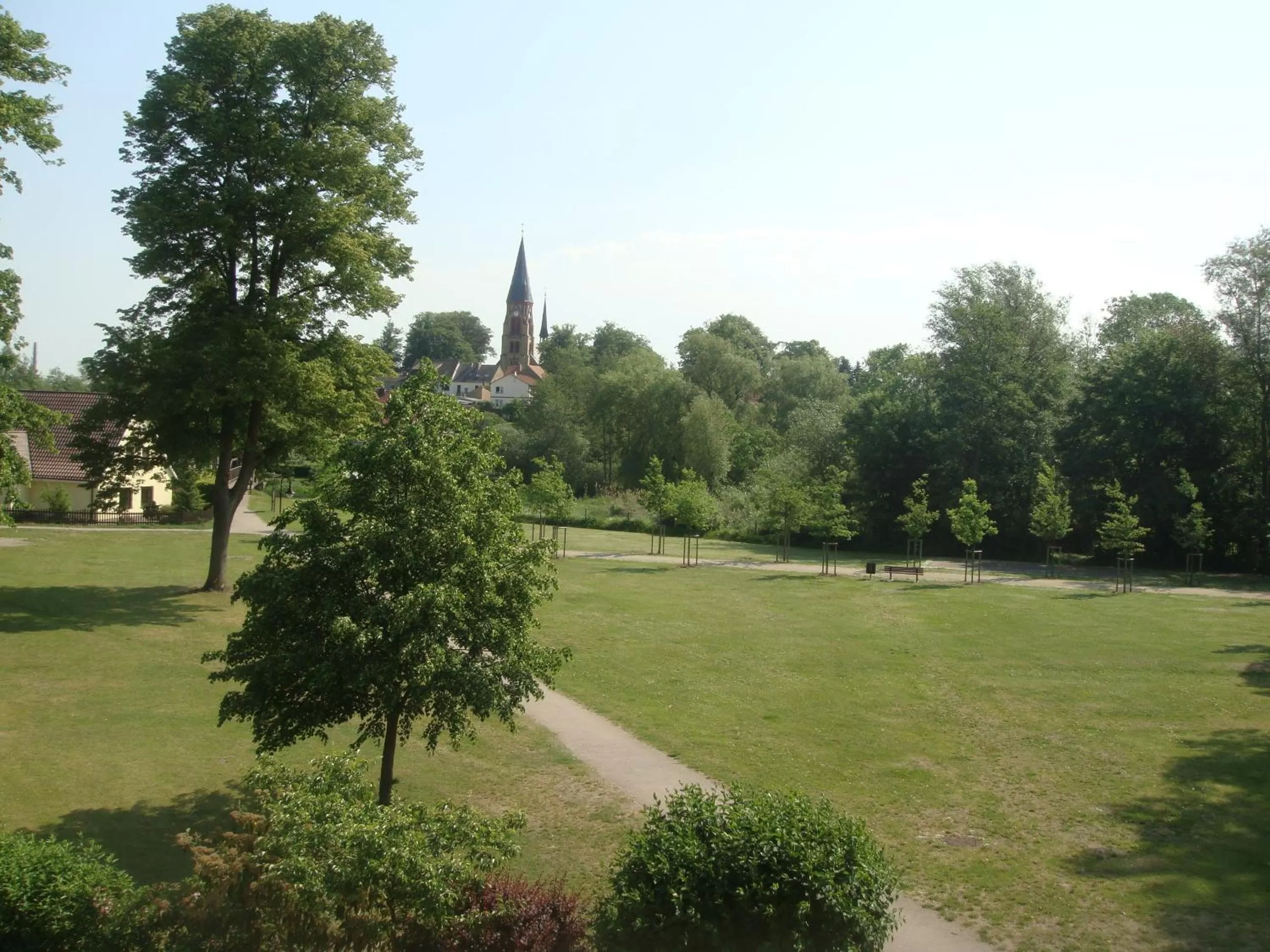 Garden view in Hotel am Wariner See