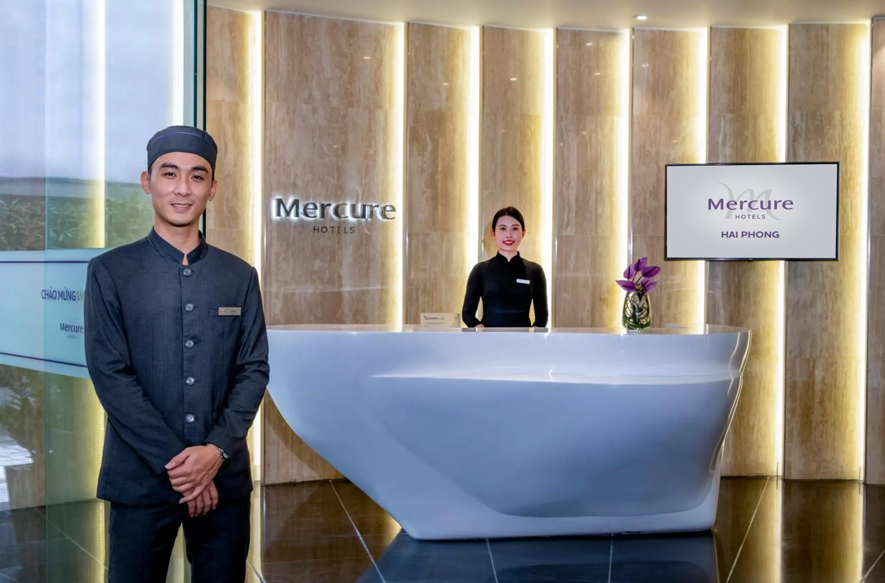 Lobby or reception in Mercure Hai Phong