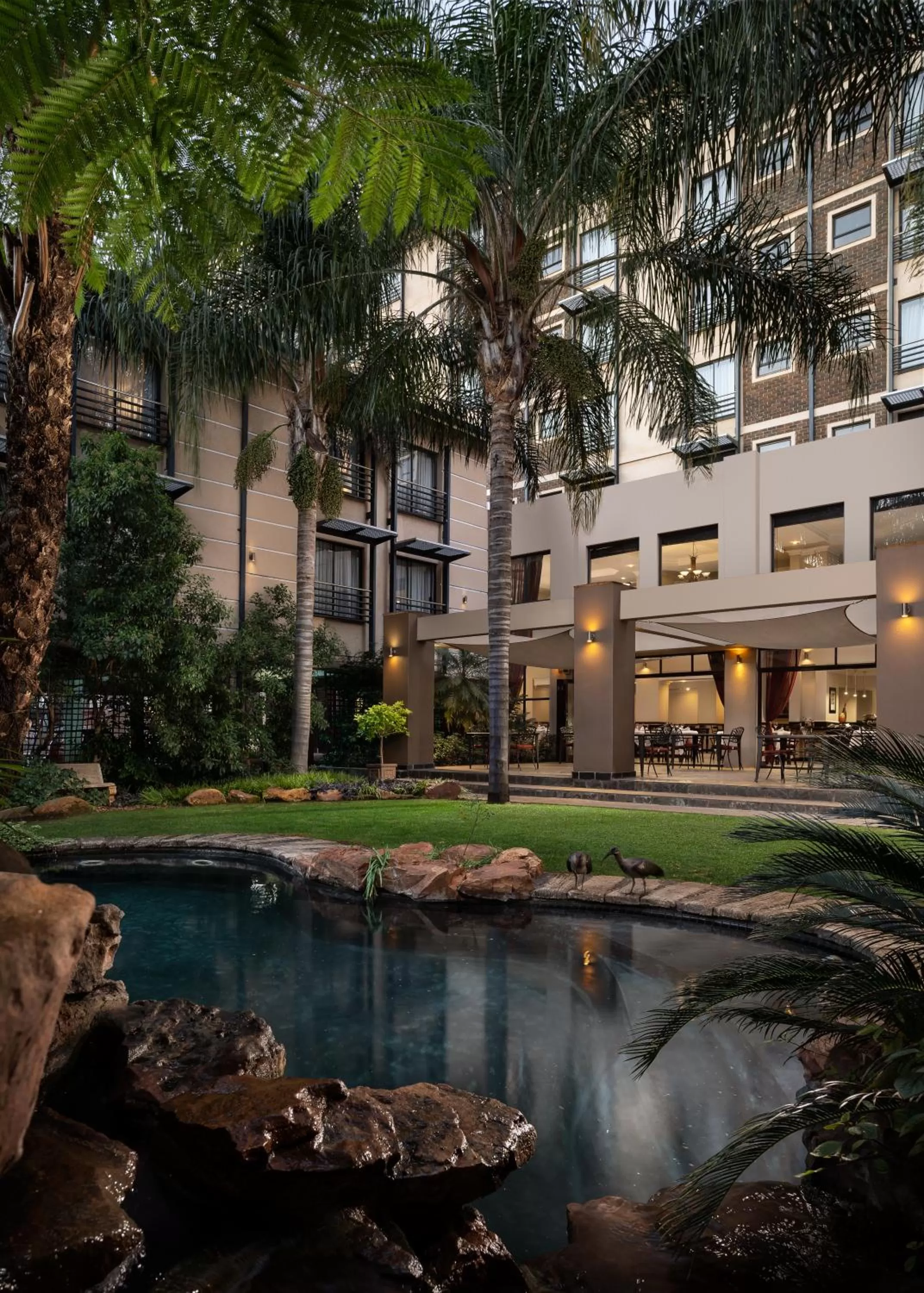 Garden in Premier Hotel Pretoria