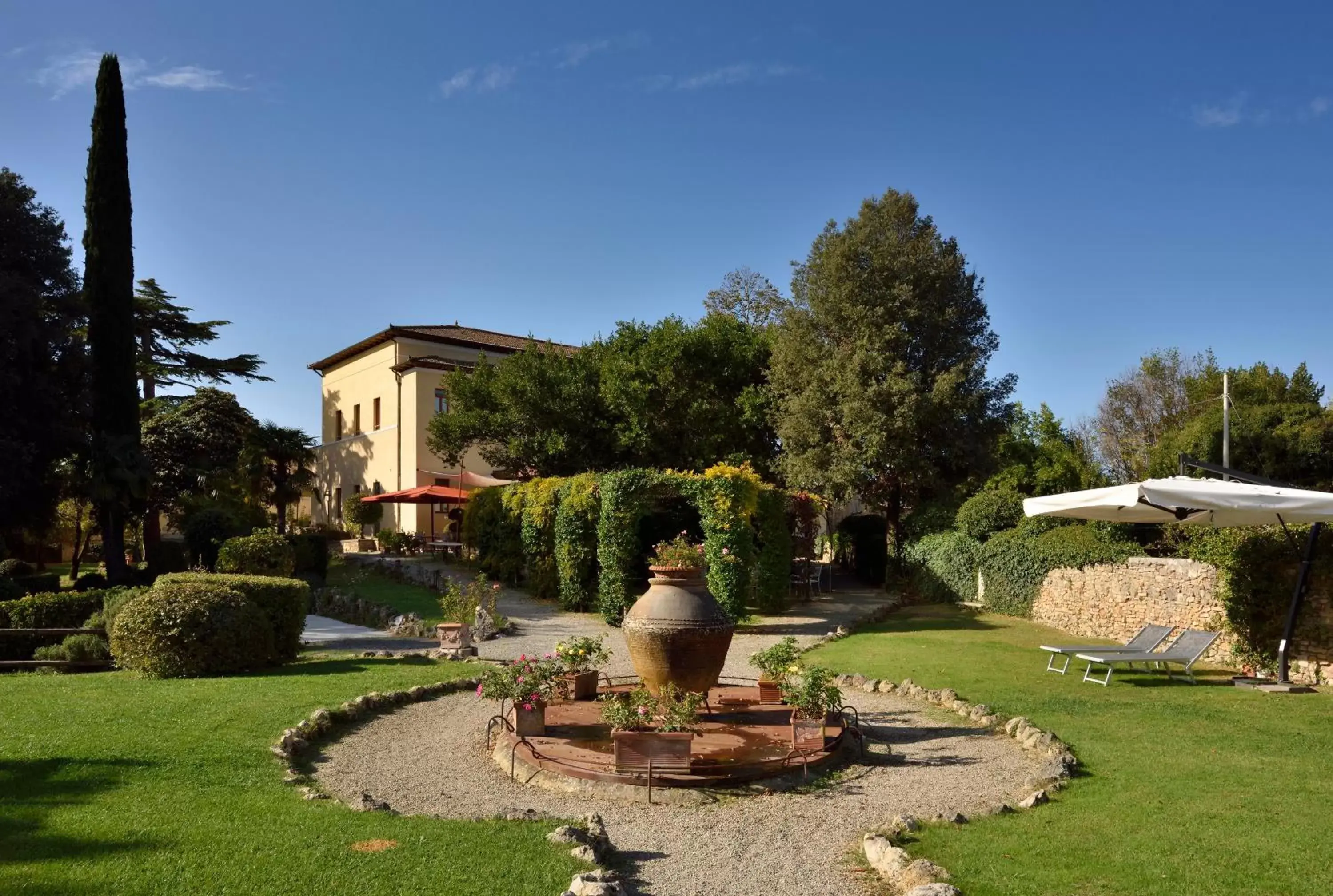 Garden in Villa Sabolini