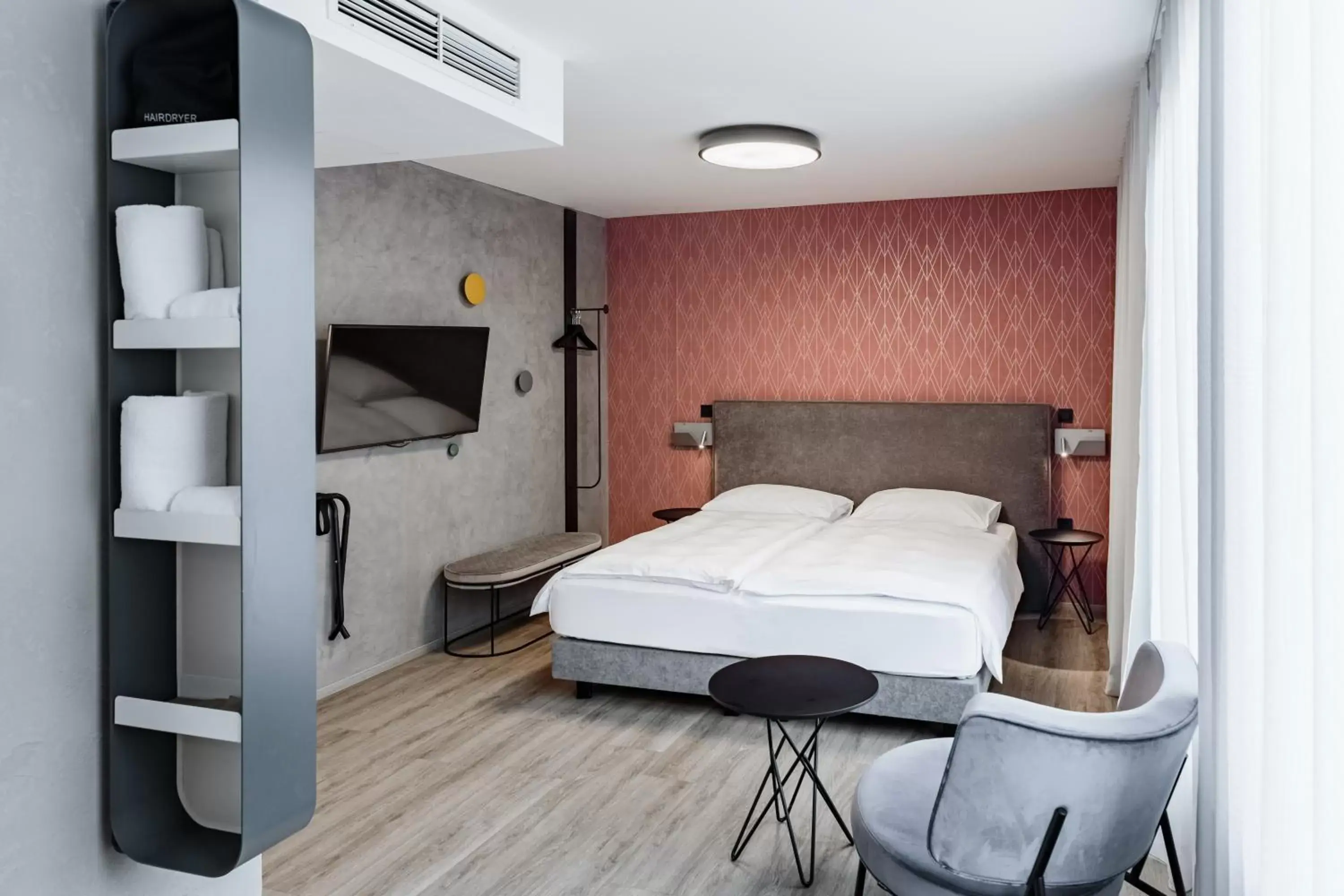 Bedroom, Bed in ibis Styles Ljubljana Centre