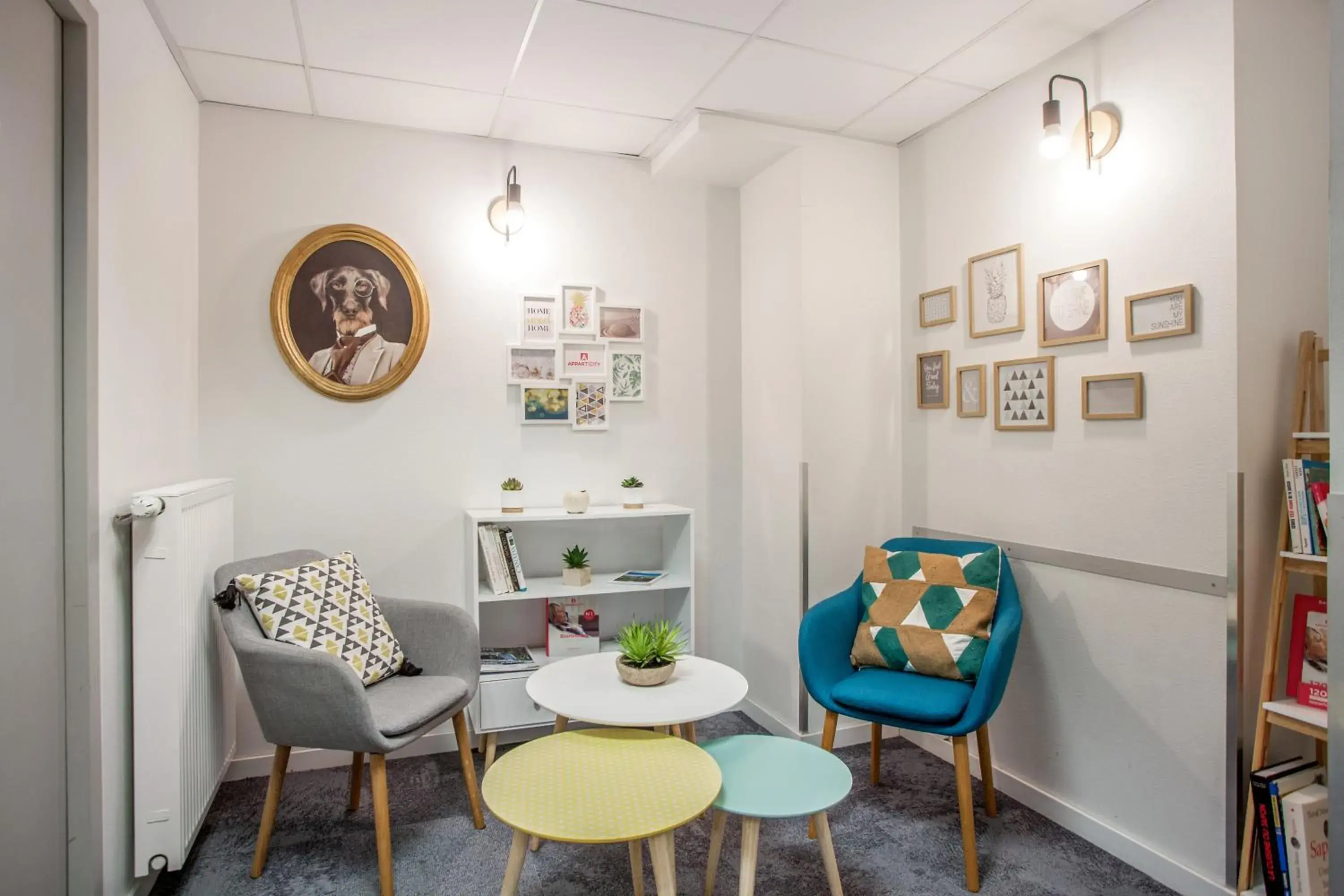 Lobby or reception, Seating Area in Appart'City Annemasse Centre