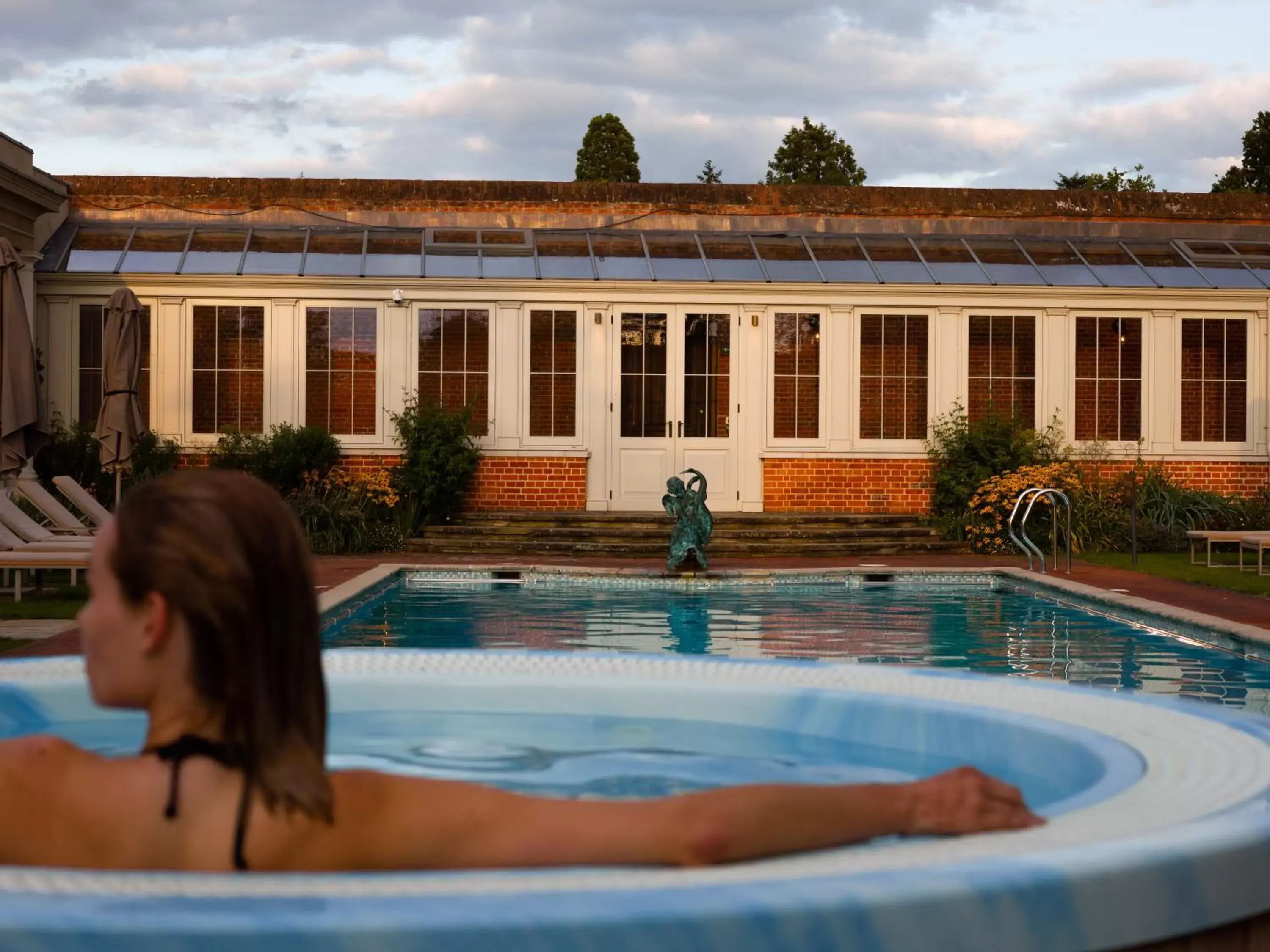 Swimming Pool in Cliveden House - an Iconic Luxury Hotel