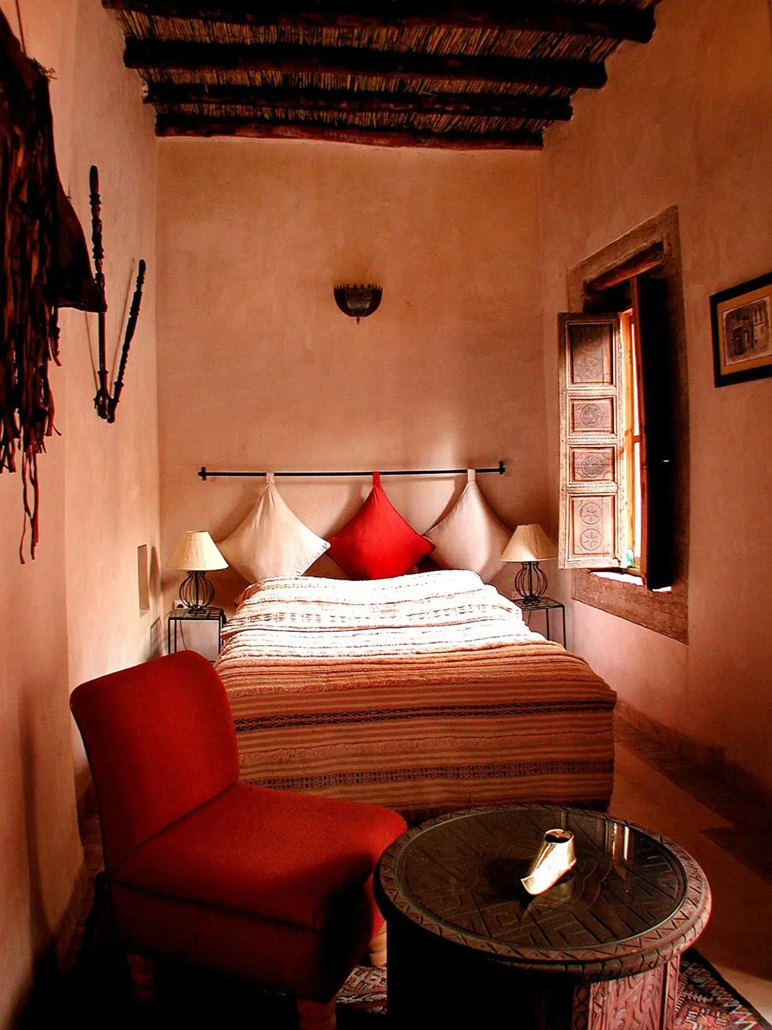 Bed in Riad Aladdin