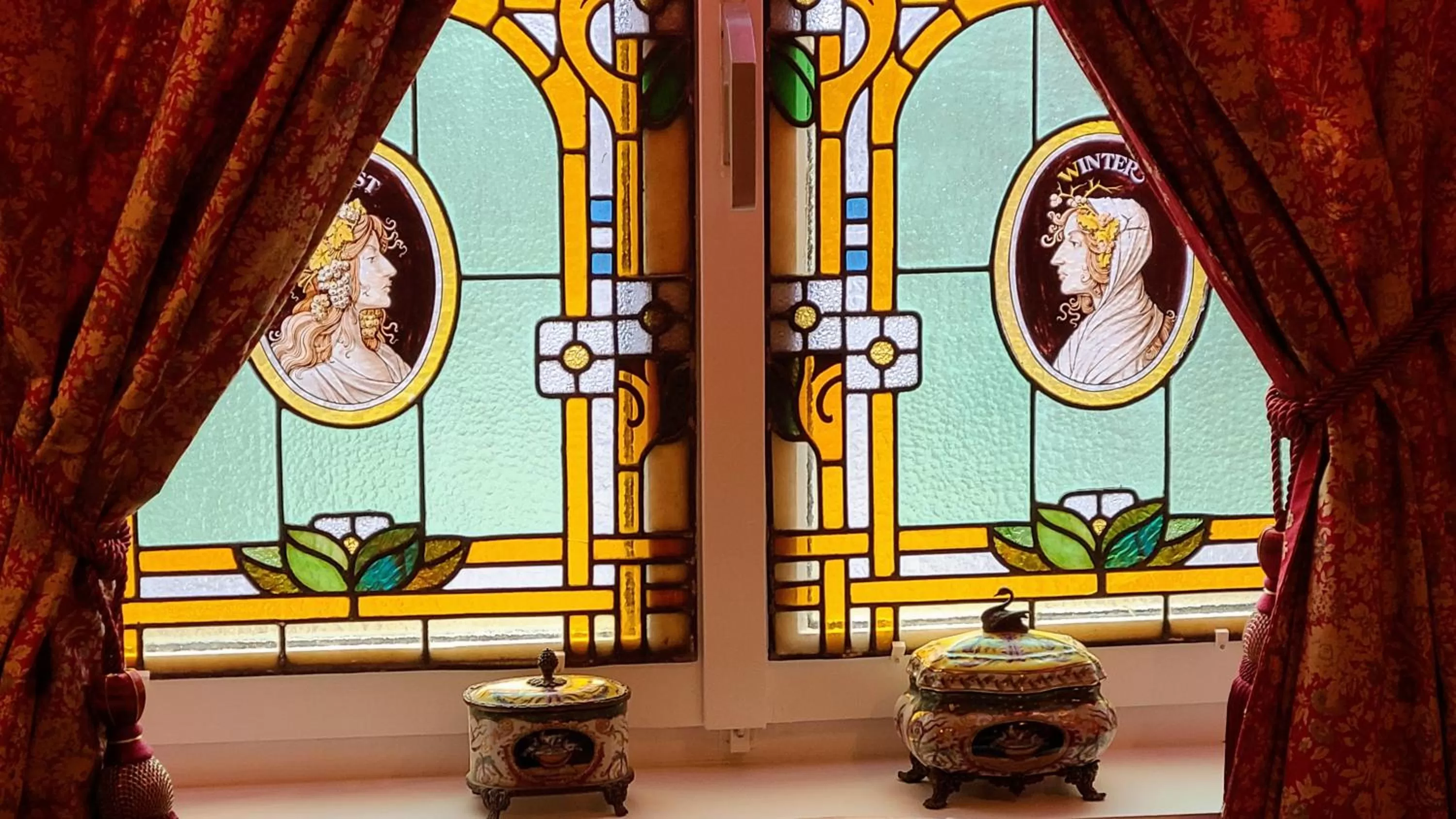 Decorative detail in Boutique B&B Poppy's