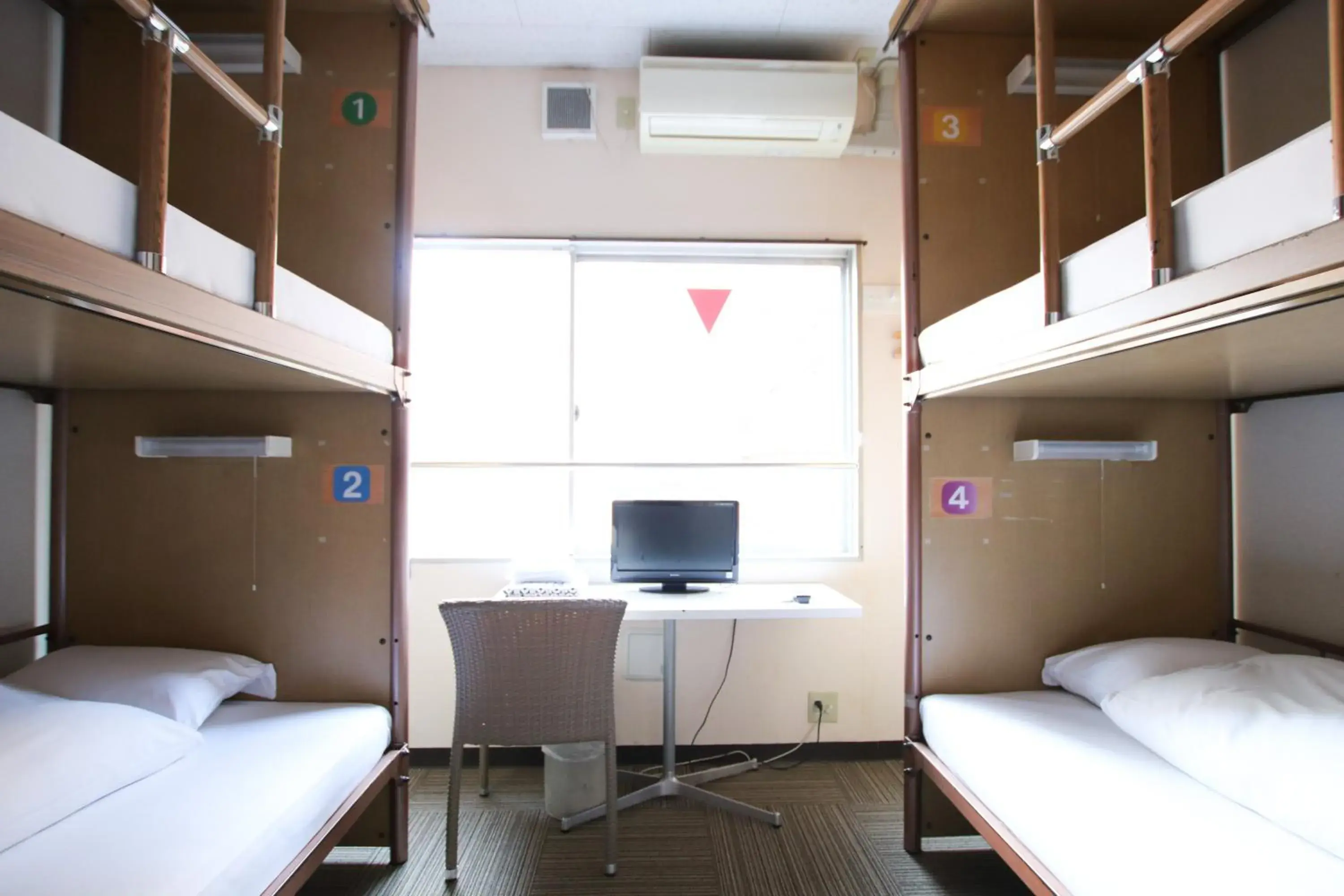 bunk bed in Sakura Hotel Jimbocho