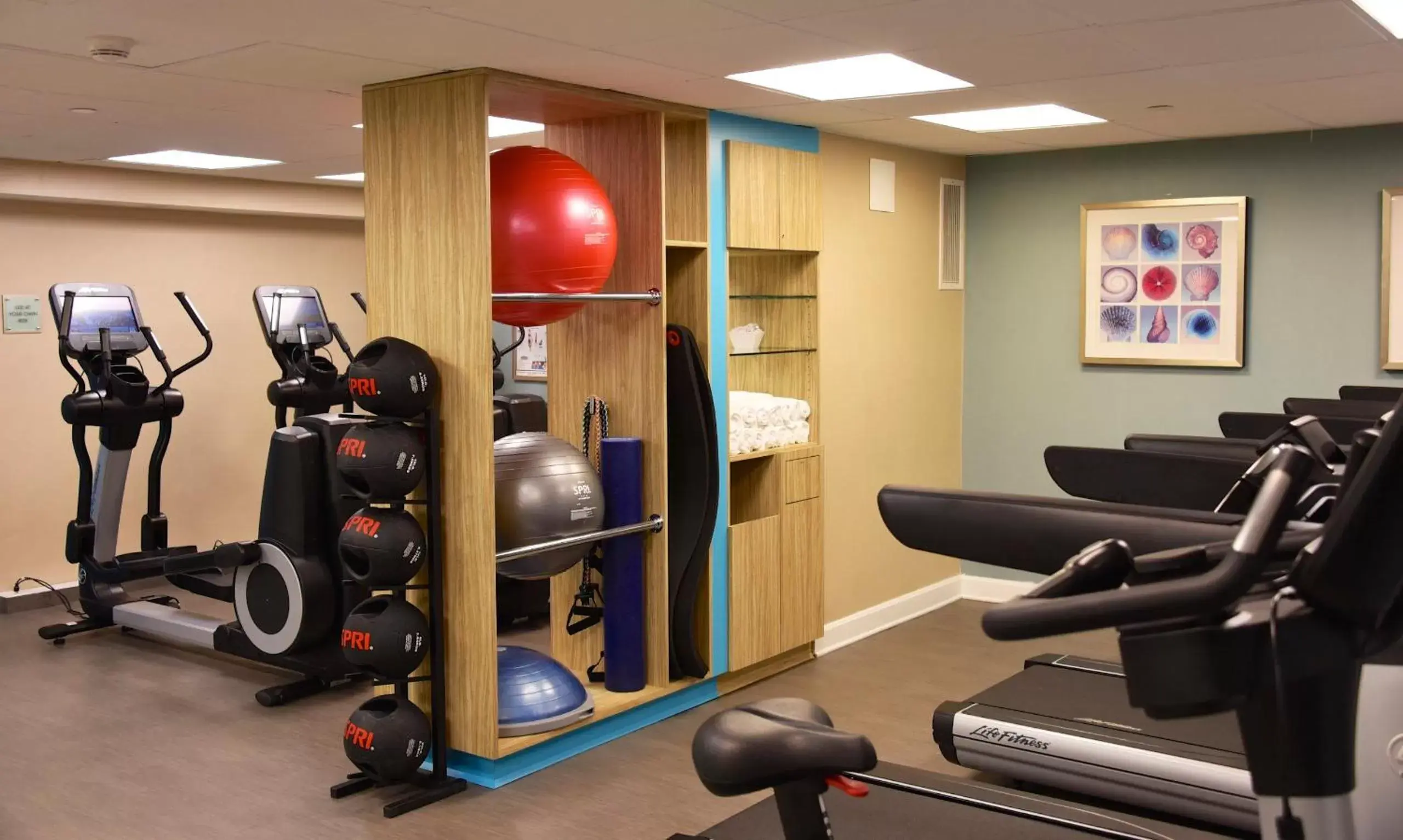 Fitness centre/facilities, Fitness Center/Facilities in Crowne Plaza Boston - Woburn, an IHG Hotel