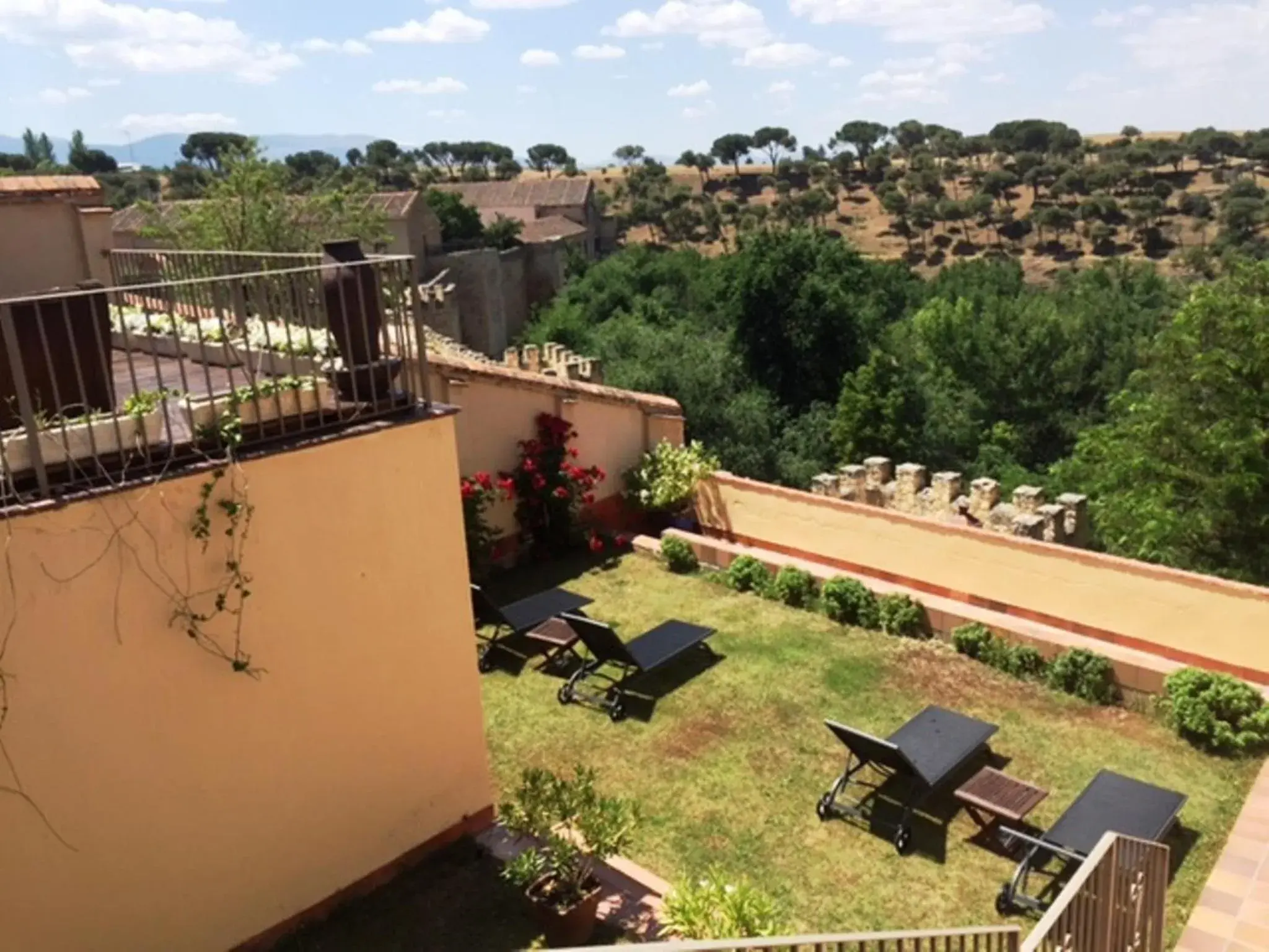Garden, Balcony/Terrace in Hotel Don Felipe