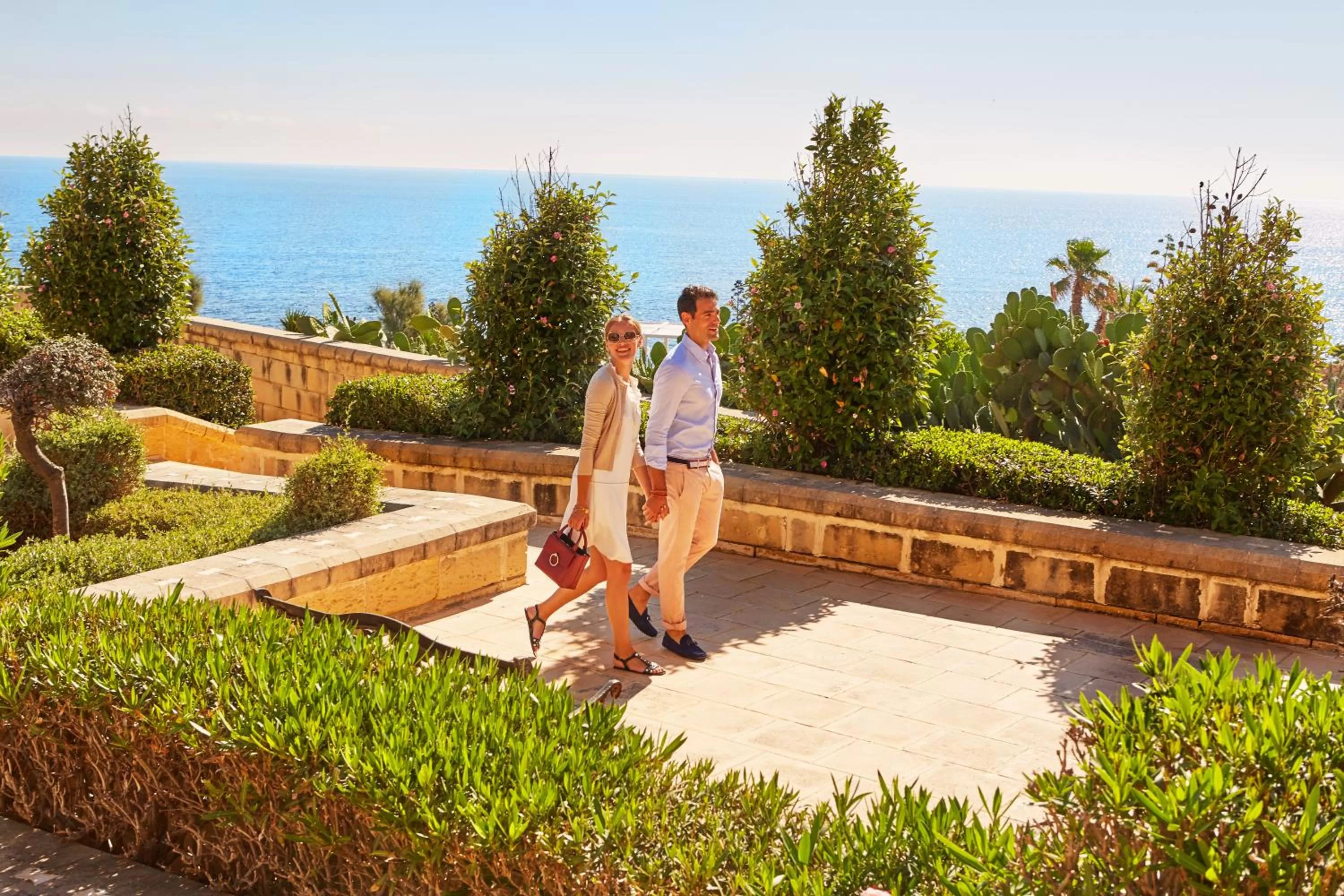 Garden in Corinthia St George's Bay