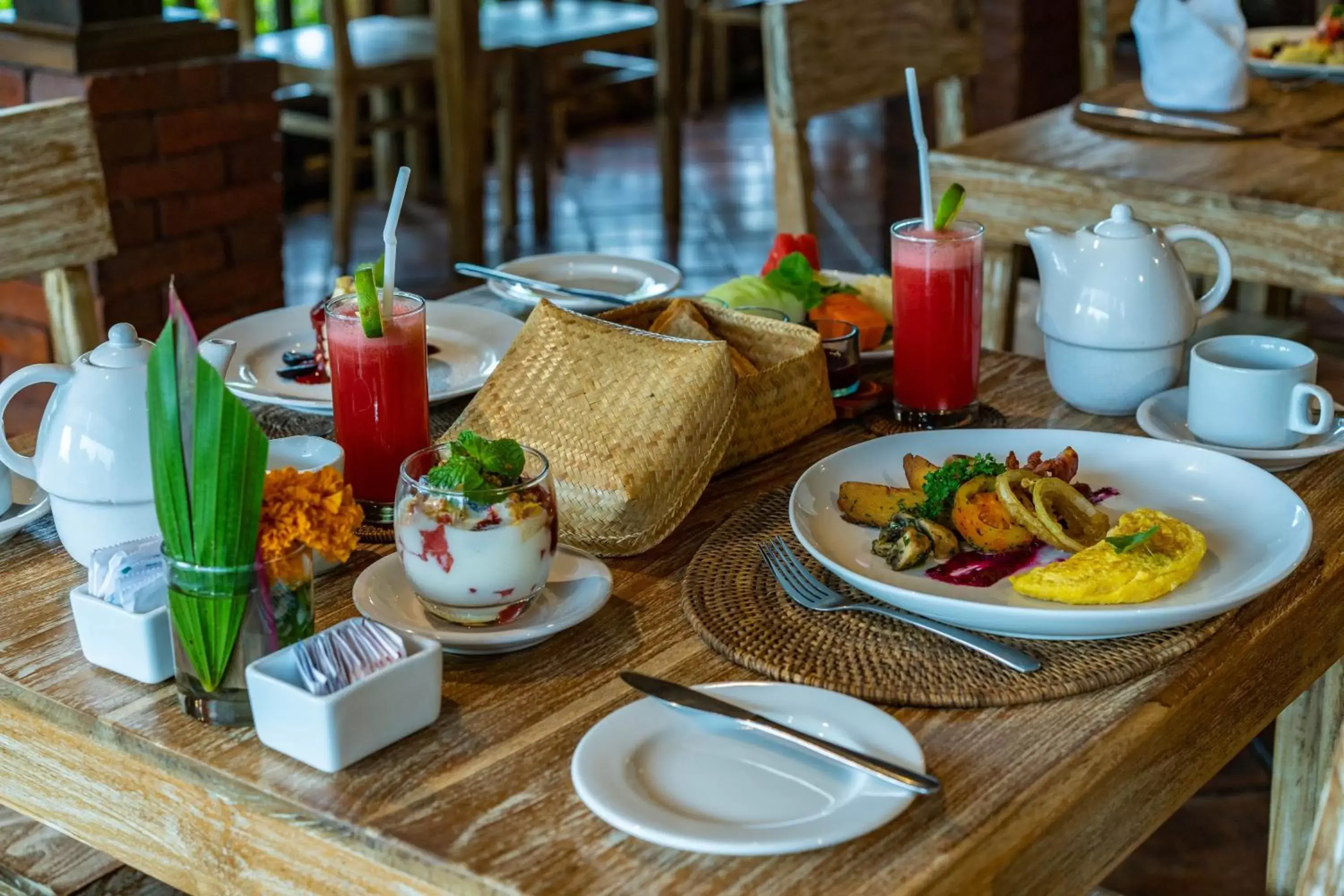 Restaurant/places to eat in Bliss Ubud Spa Resort