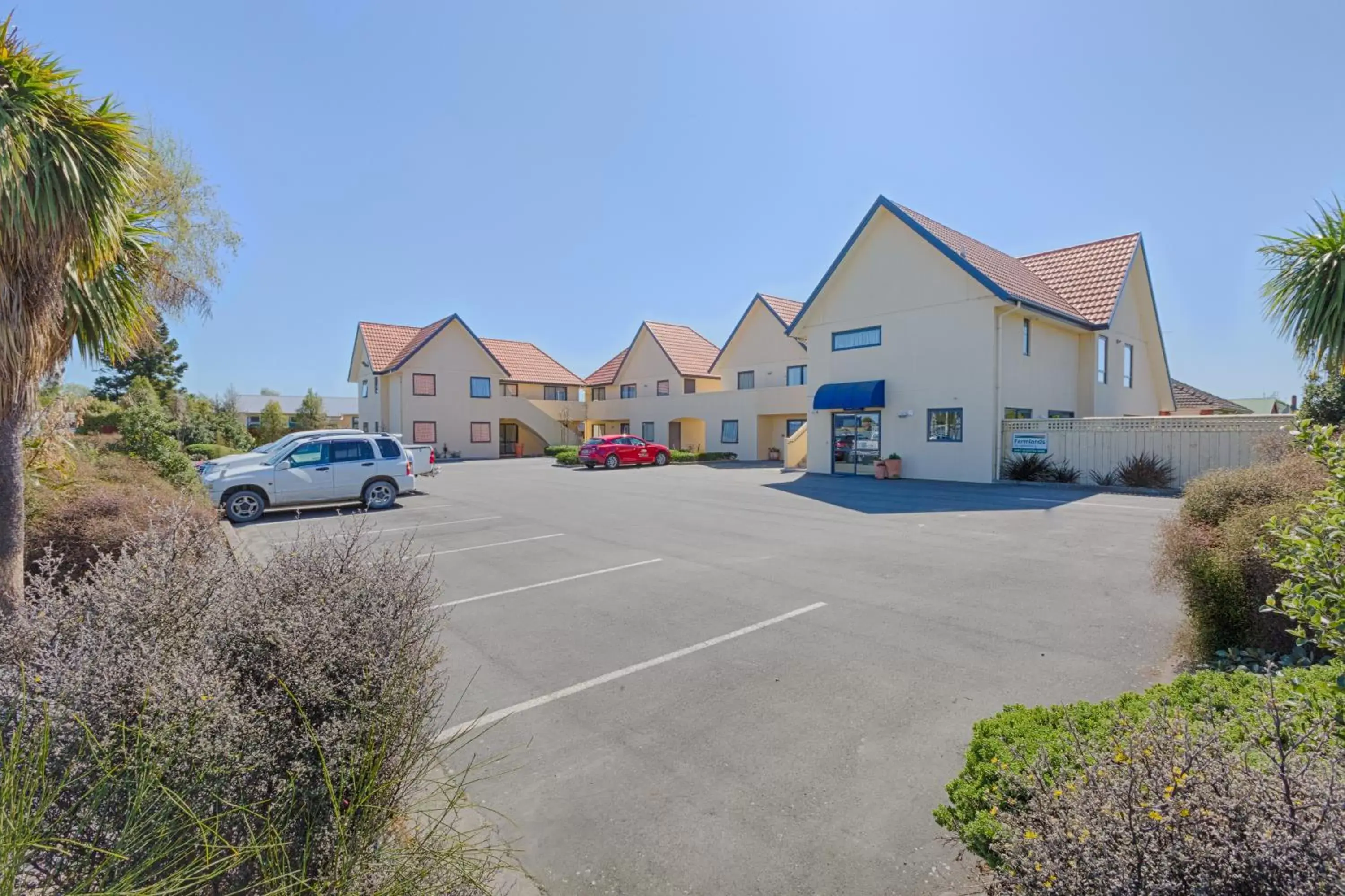 Property building in Bella Vista Motel Ashburton Property building in Bella Vista Motel Ashburton