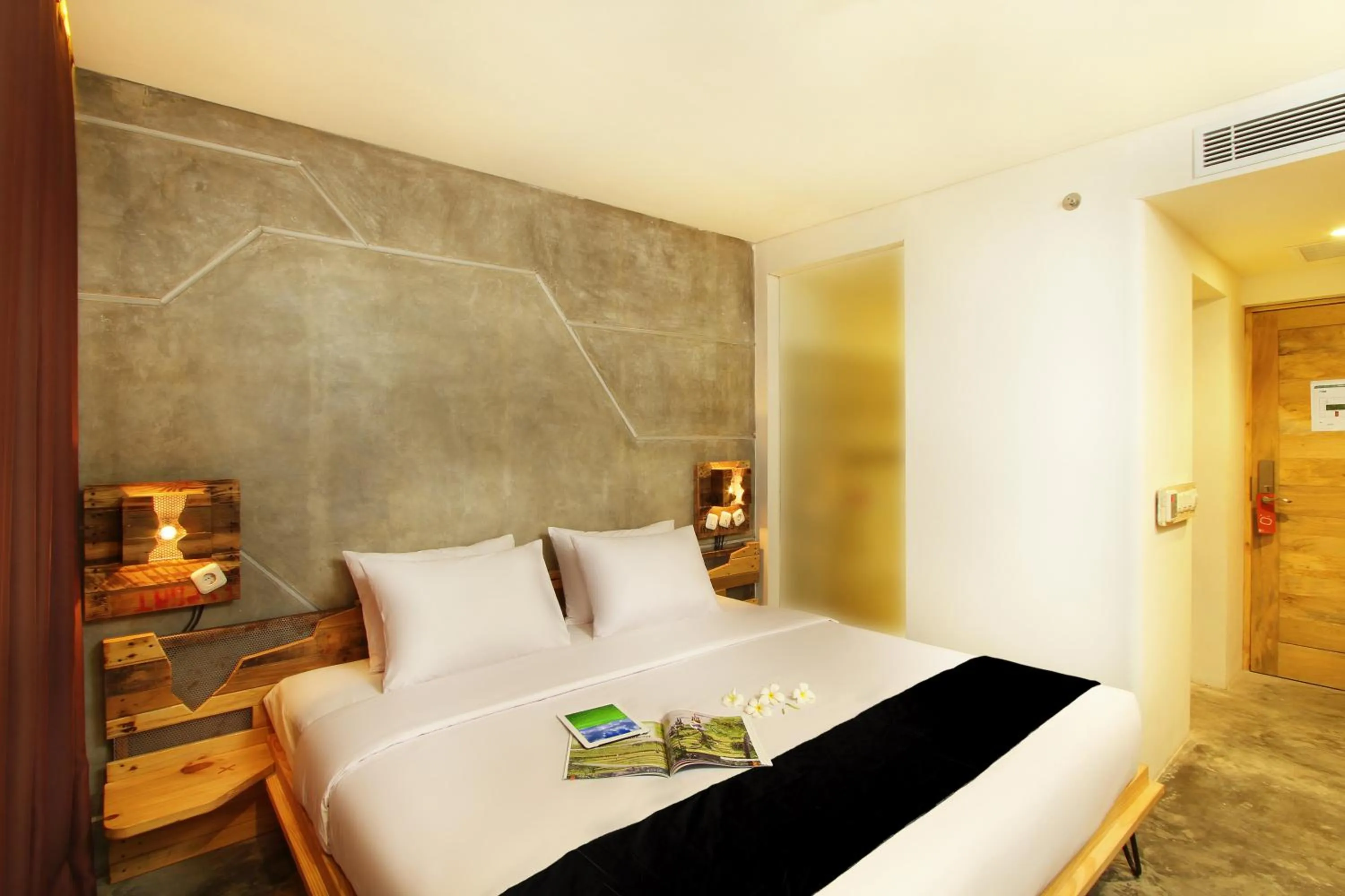 Bed in Greenhost Boutique Hotel Prawirotaman