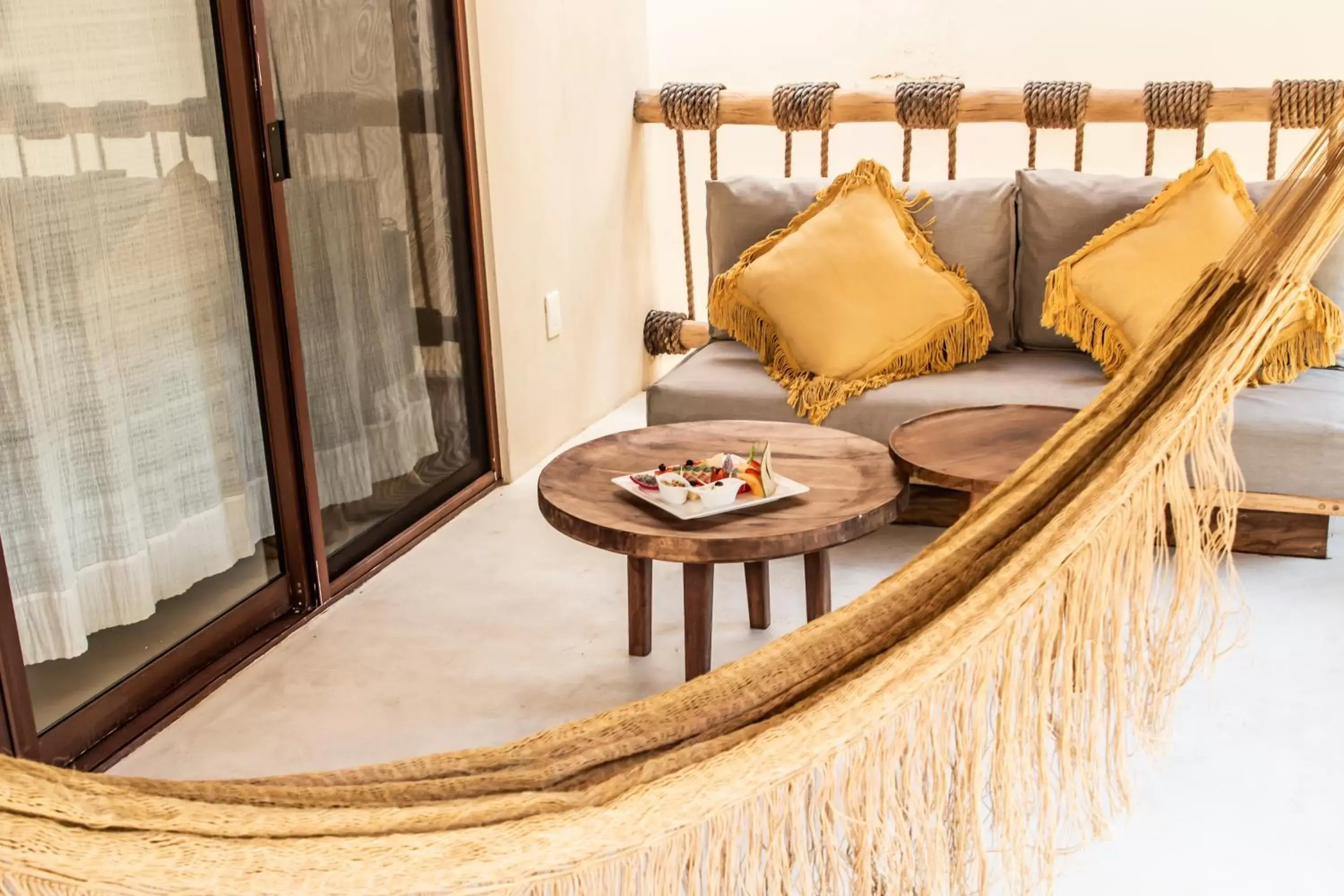 Balcony/Terrace, Seating Area in Dune Boutique Hotel located at the party zone