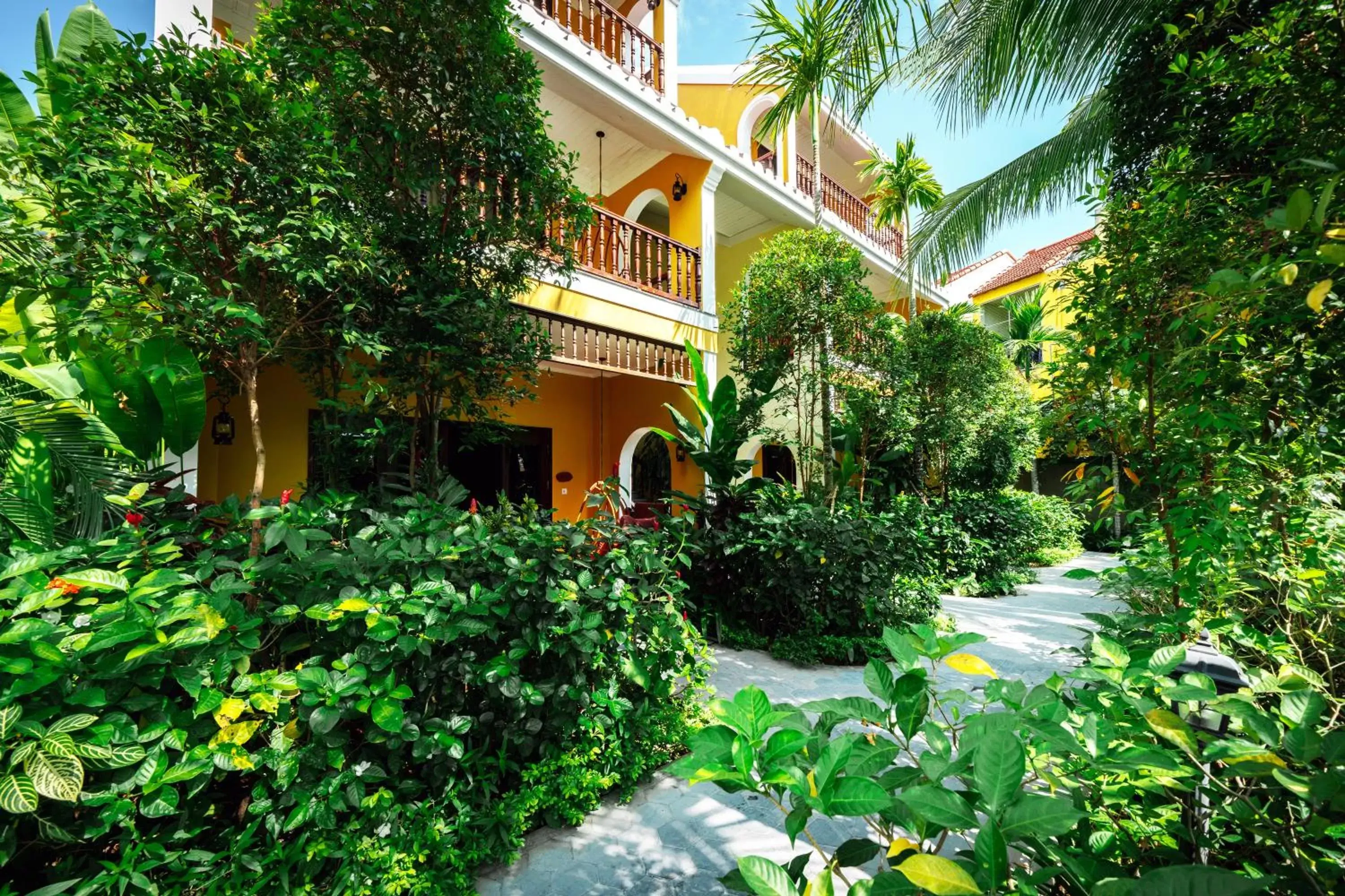 Garden, Property Building in La Siesta Hoi An Resort & Spa