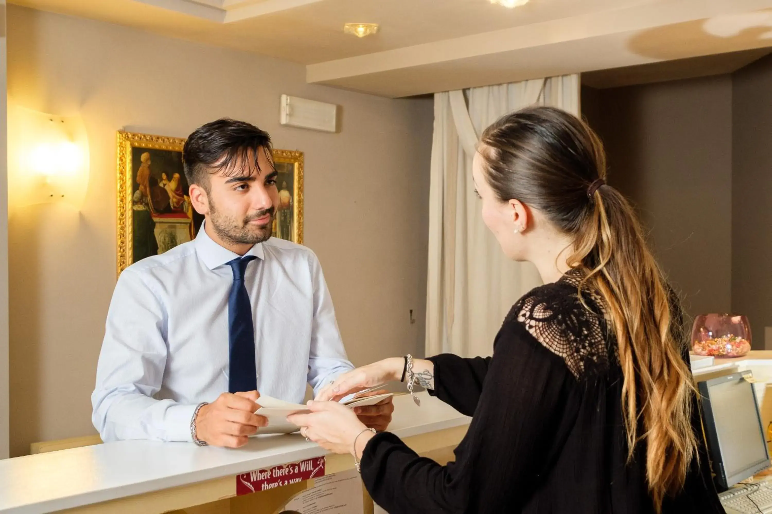 Lobby or reception in Wine Hotel San Giacomo Activity & Wellness