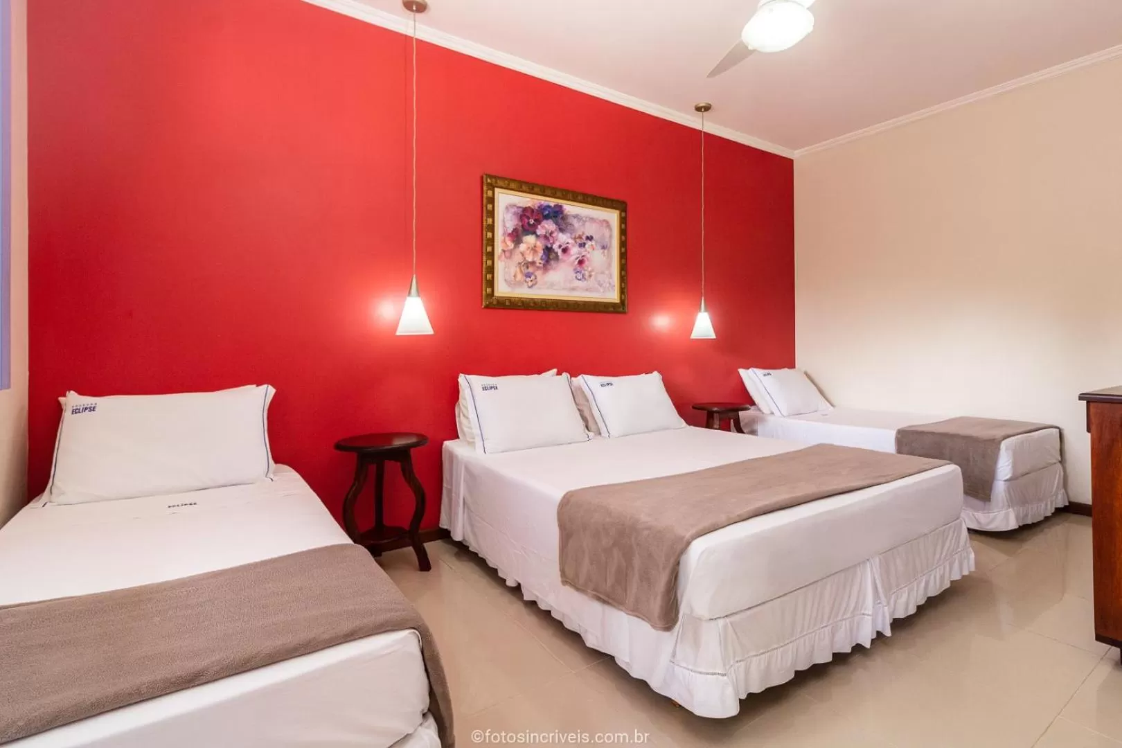 Photo of the whole room, Bed in Pousada Eclipse Paraty