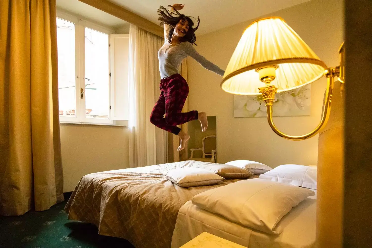 Guests, Bed in Hotel La Locanda