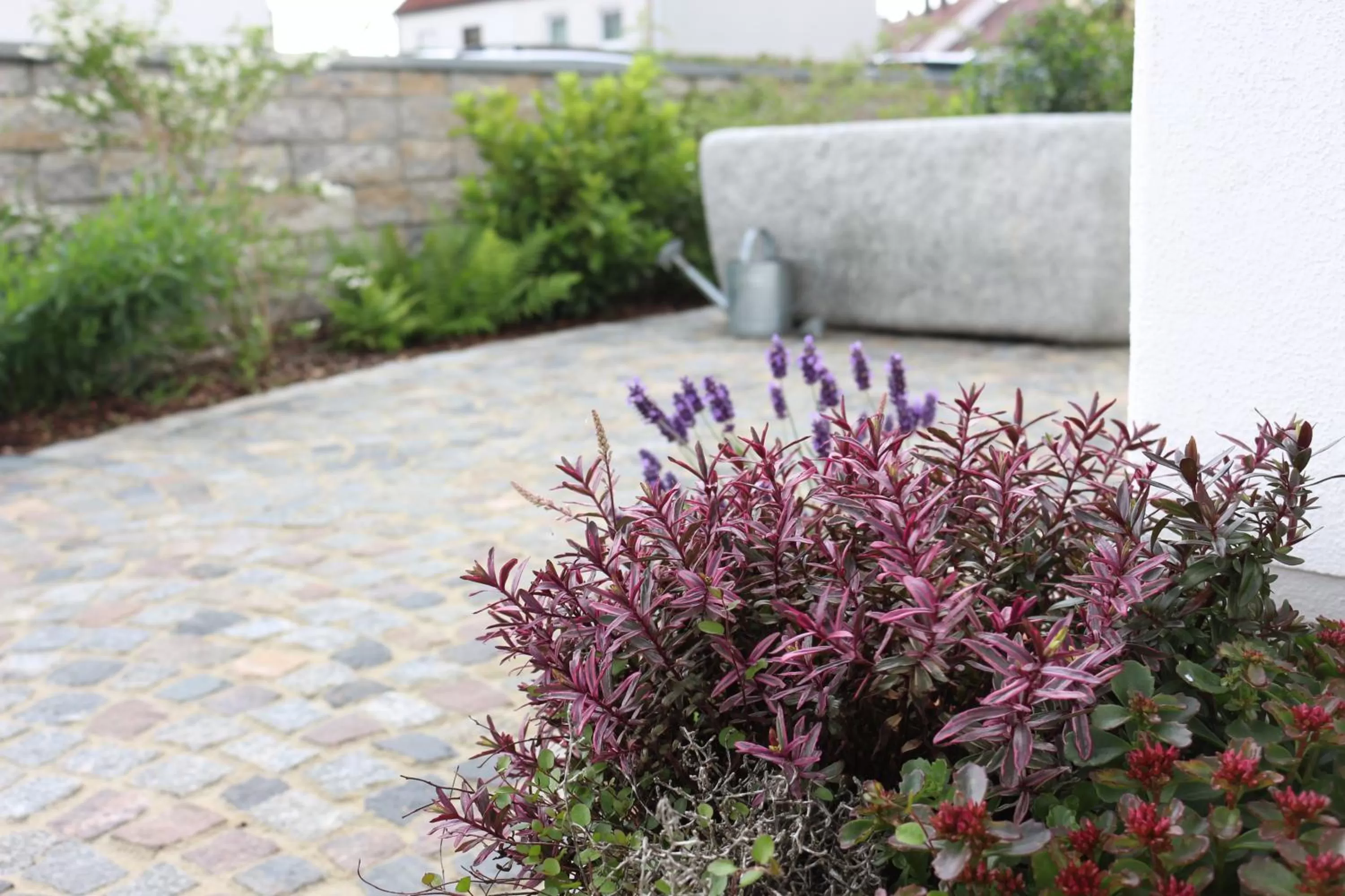 Garden in Das Kornburg-Quartier