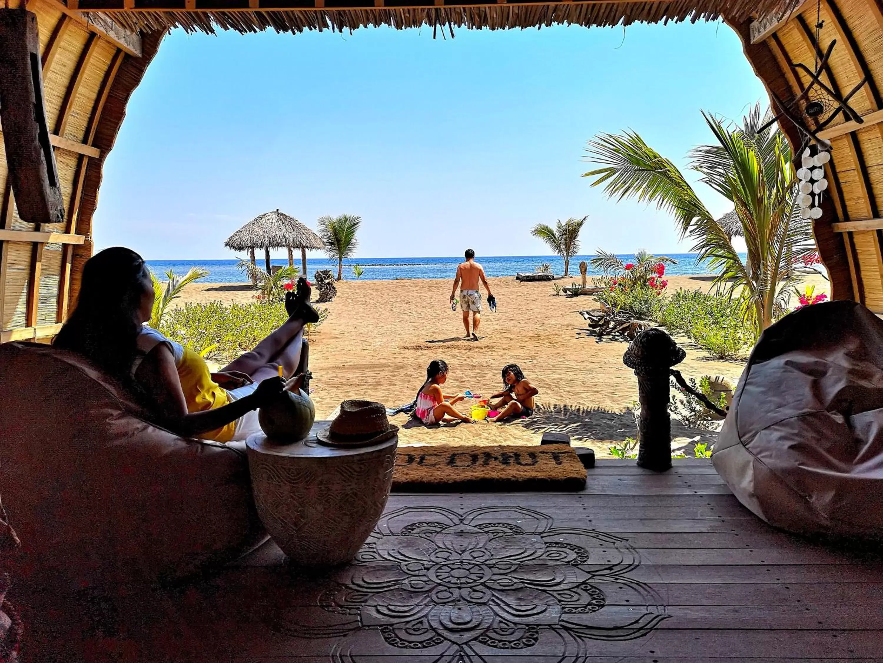 Family Bungalow in Coconut Garden Beach Resort Family Bungalow in Coconut Garden Beach Resort