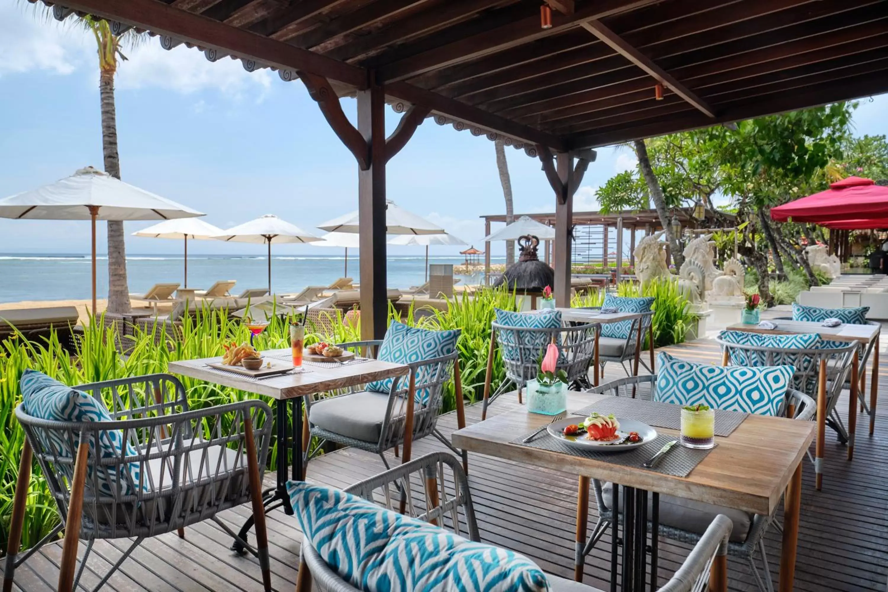 Restaurant/Places to Eat in Griya Santrian a Beach Resort
