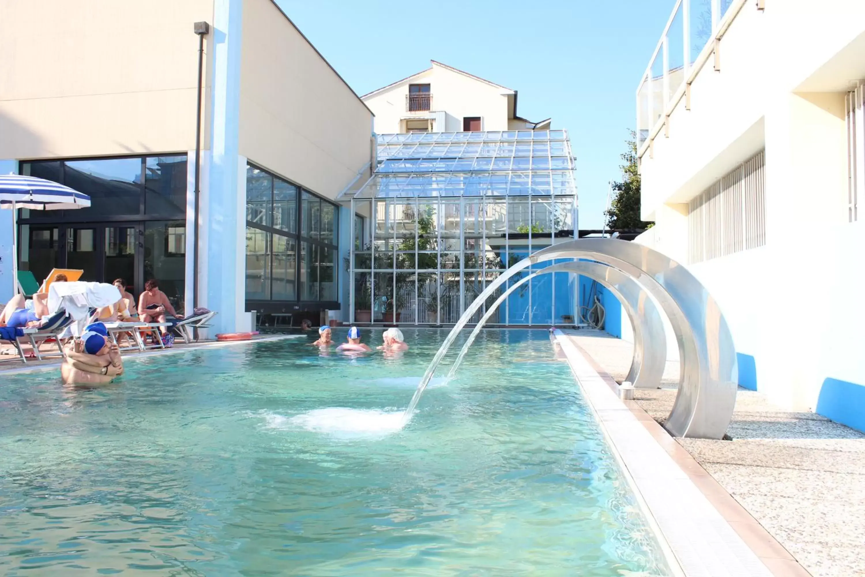 Property building, Swimming Pool in Hotel Al Sole Terme