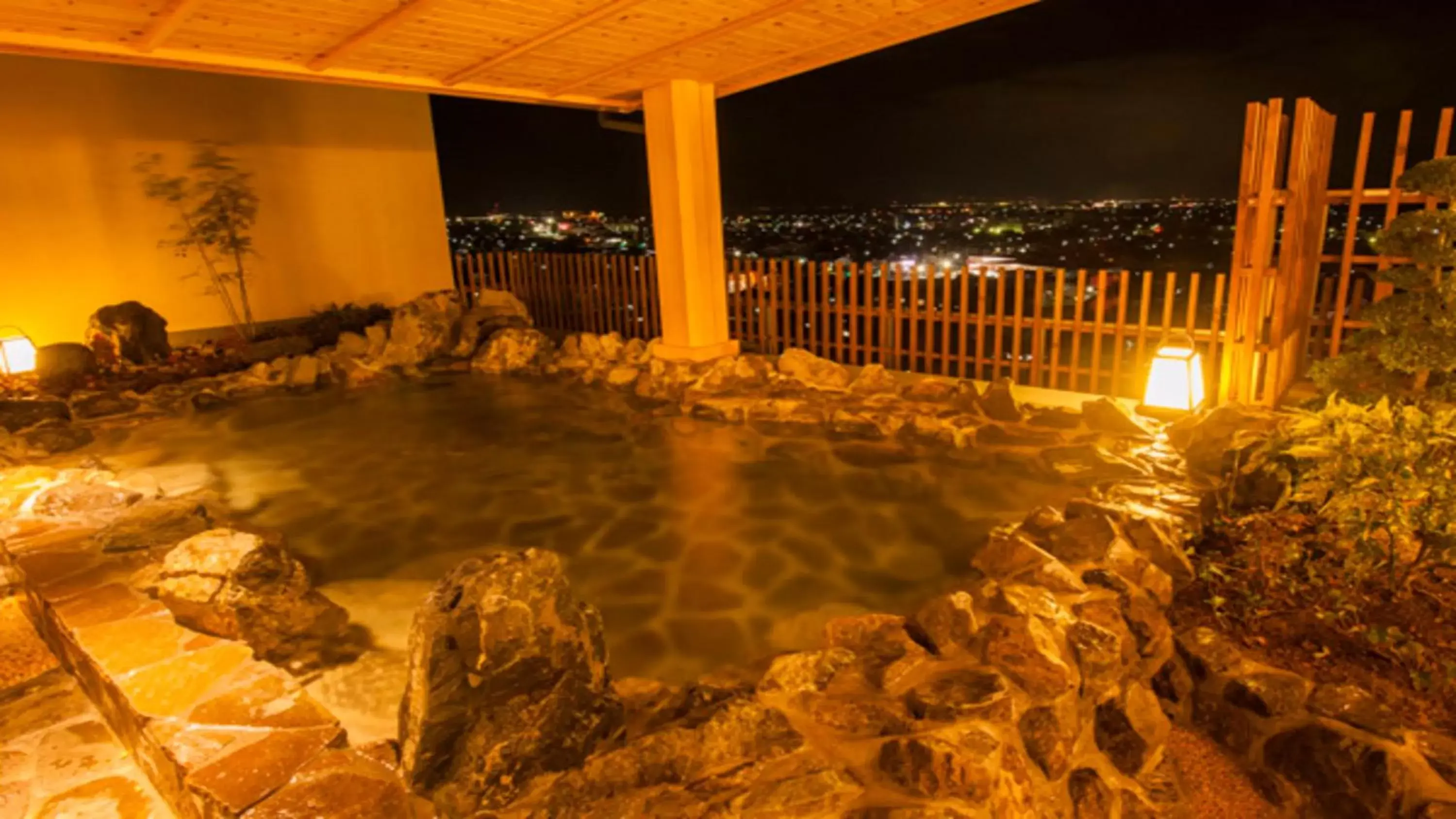 Hot Spring Bath in Onyado Nono