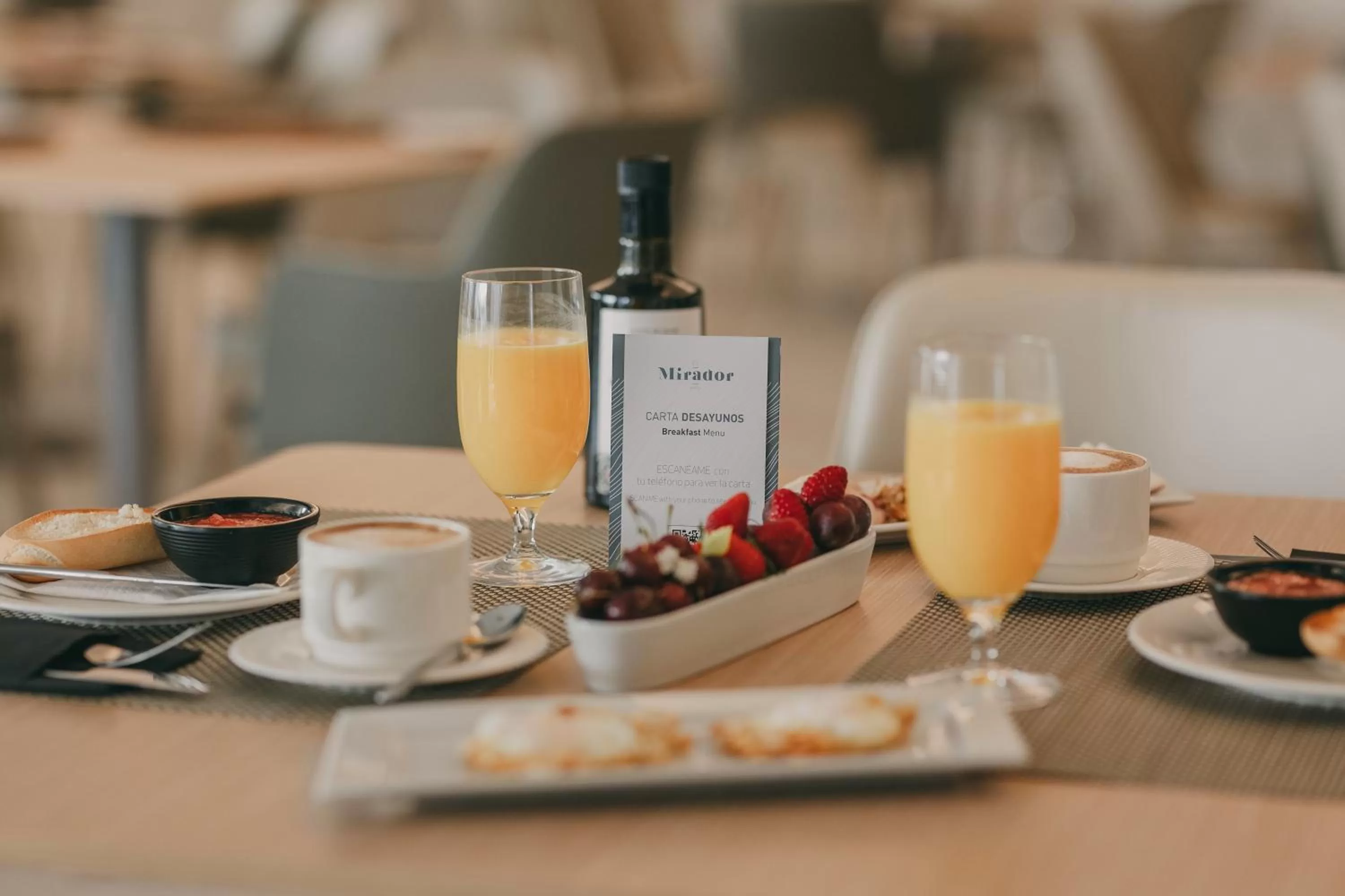 Breakfast in Hotel El Mirador