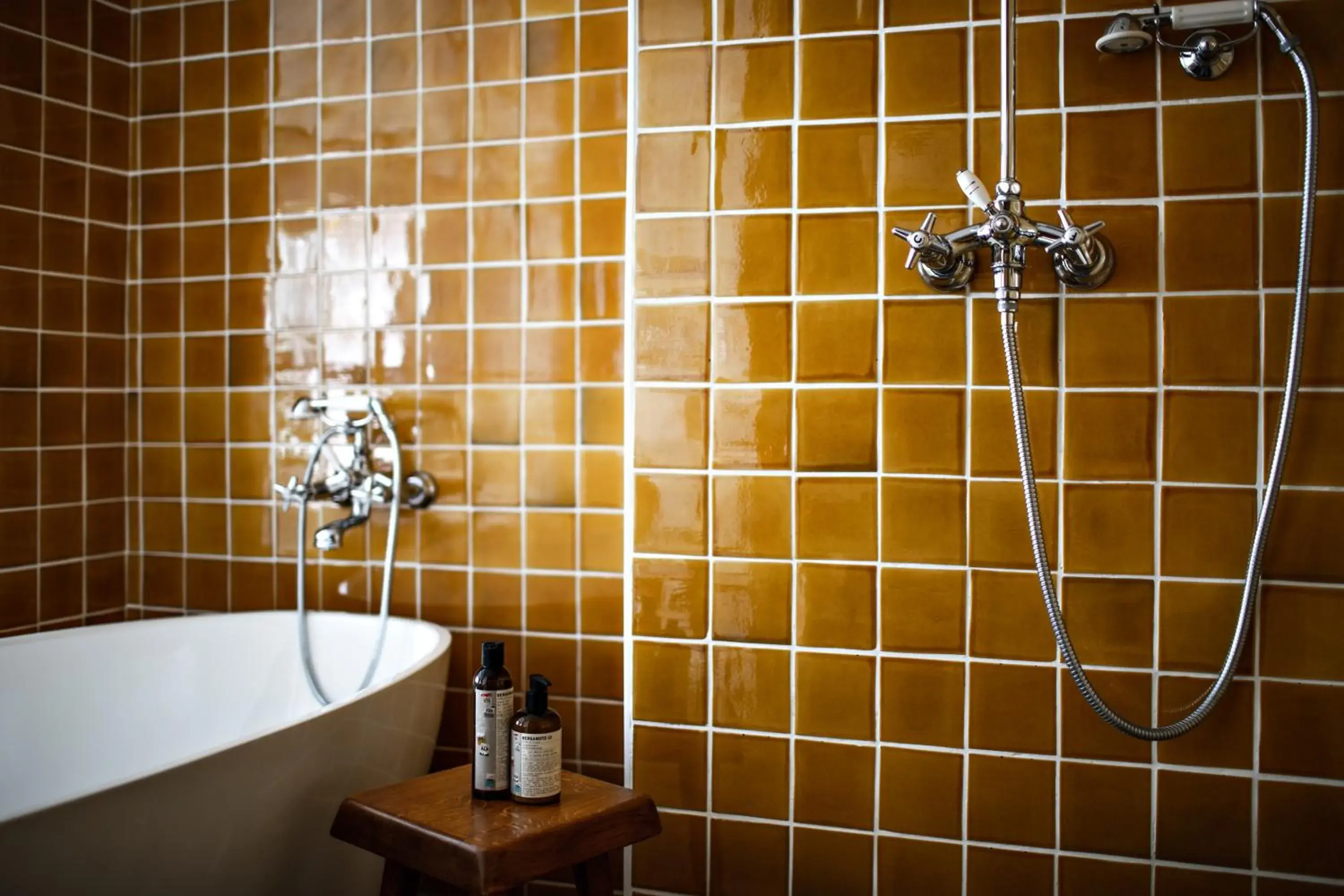 Shower, Bathroom in Hotel Les Roches Rouges