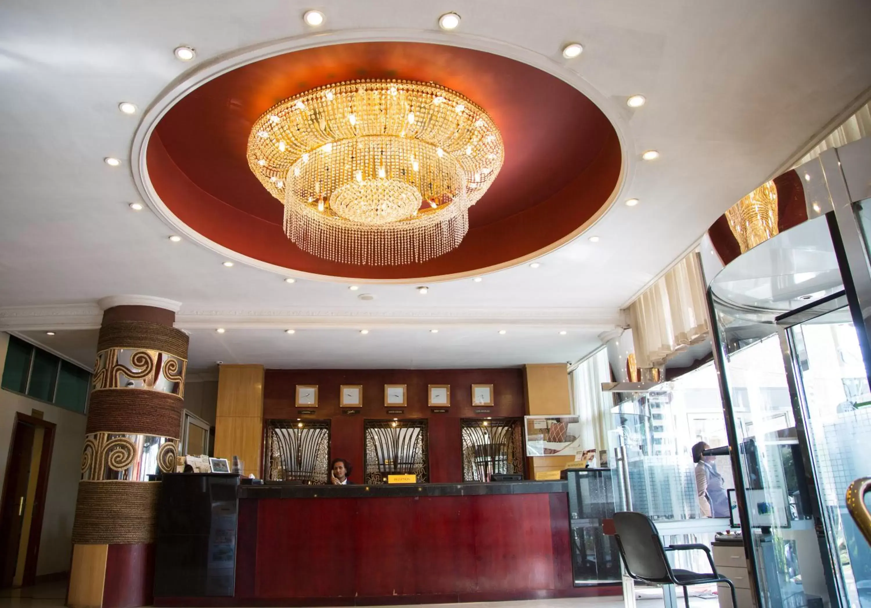 Lobby or reception in Jupiter International Hotel - Bole Lobby or reception in Jupiter International Hotel - Bole