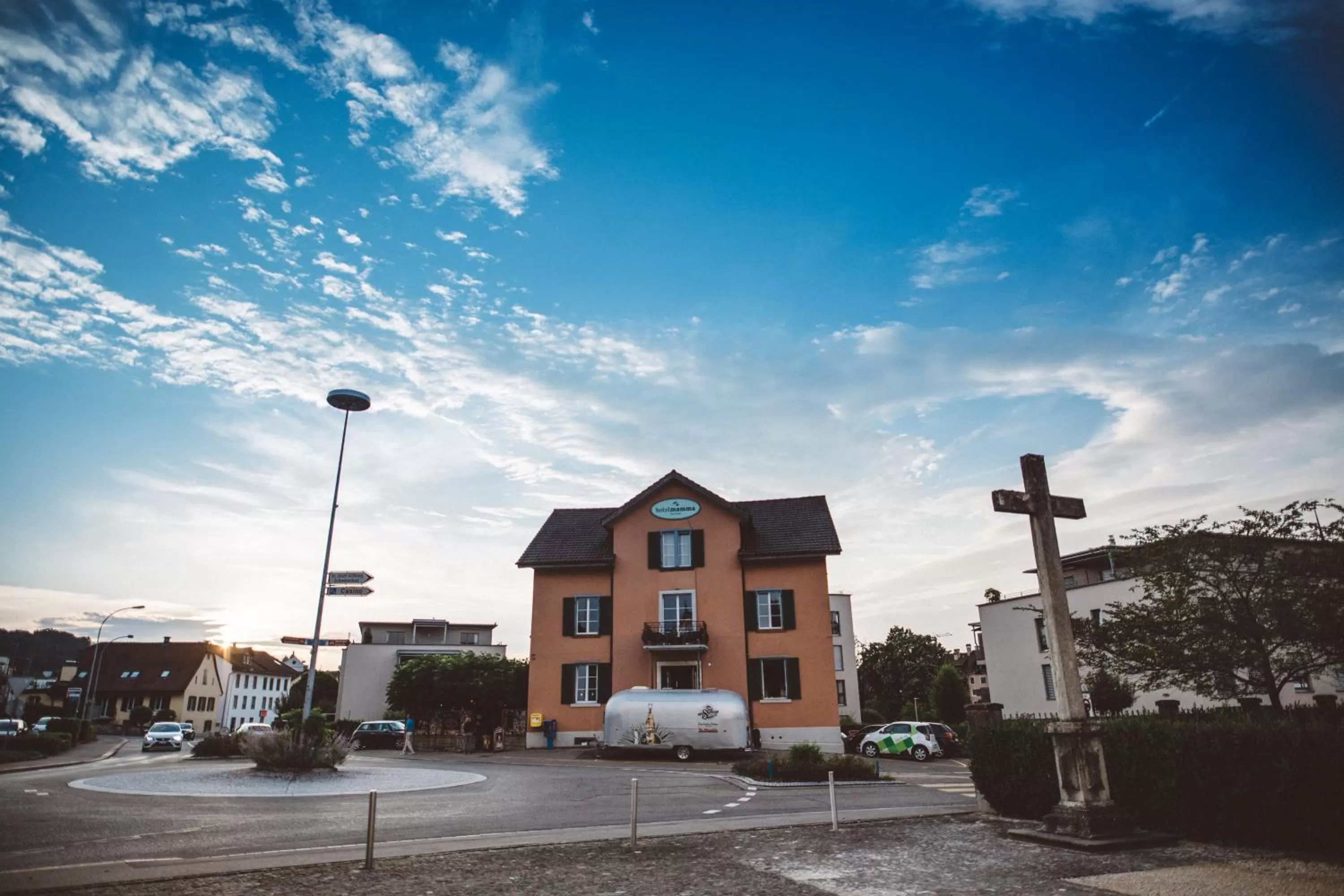 Property building in Hotel - Restaurant Waage