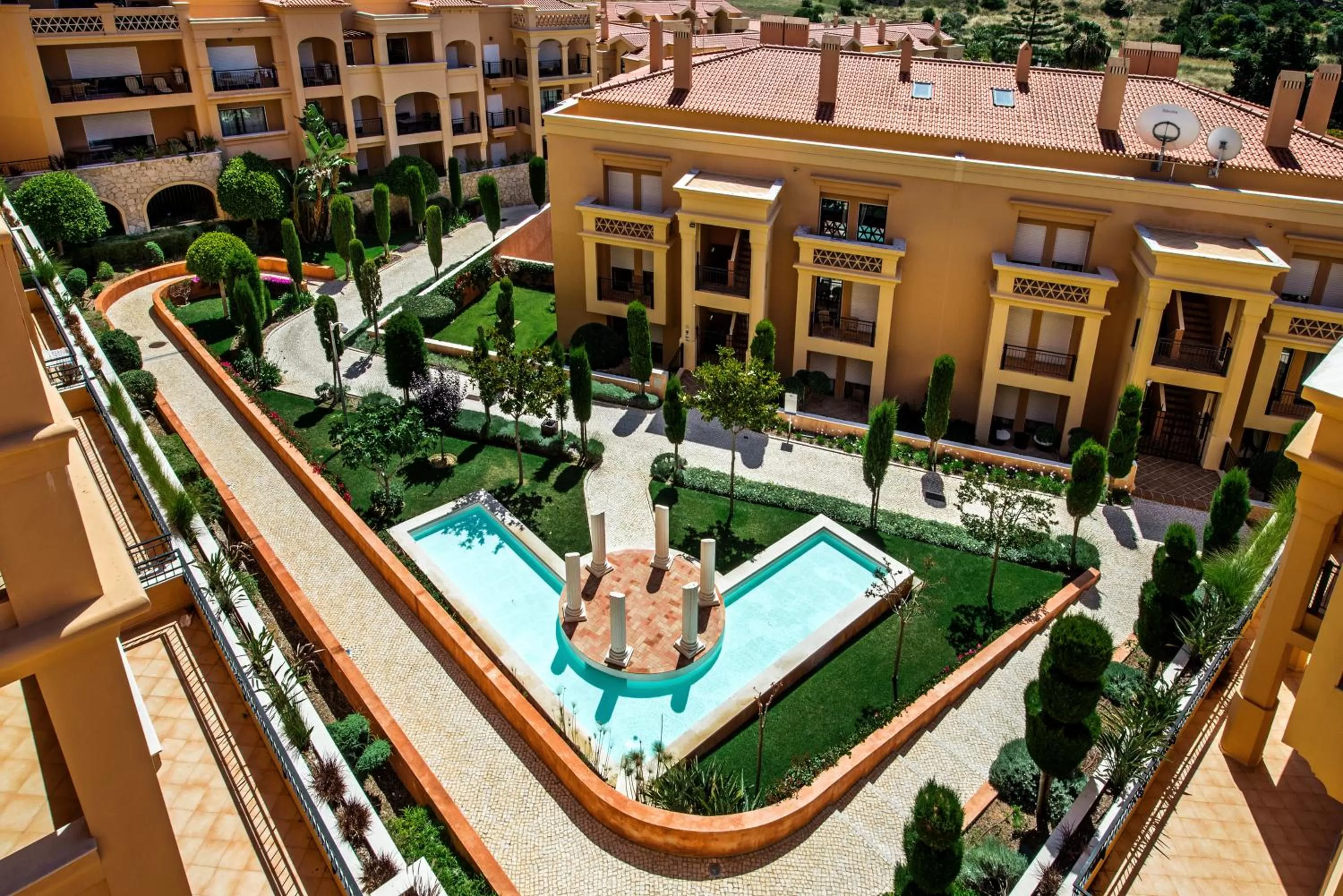 Bird's eye view in Baia da Luz Resort