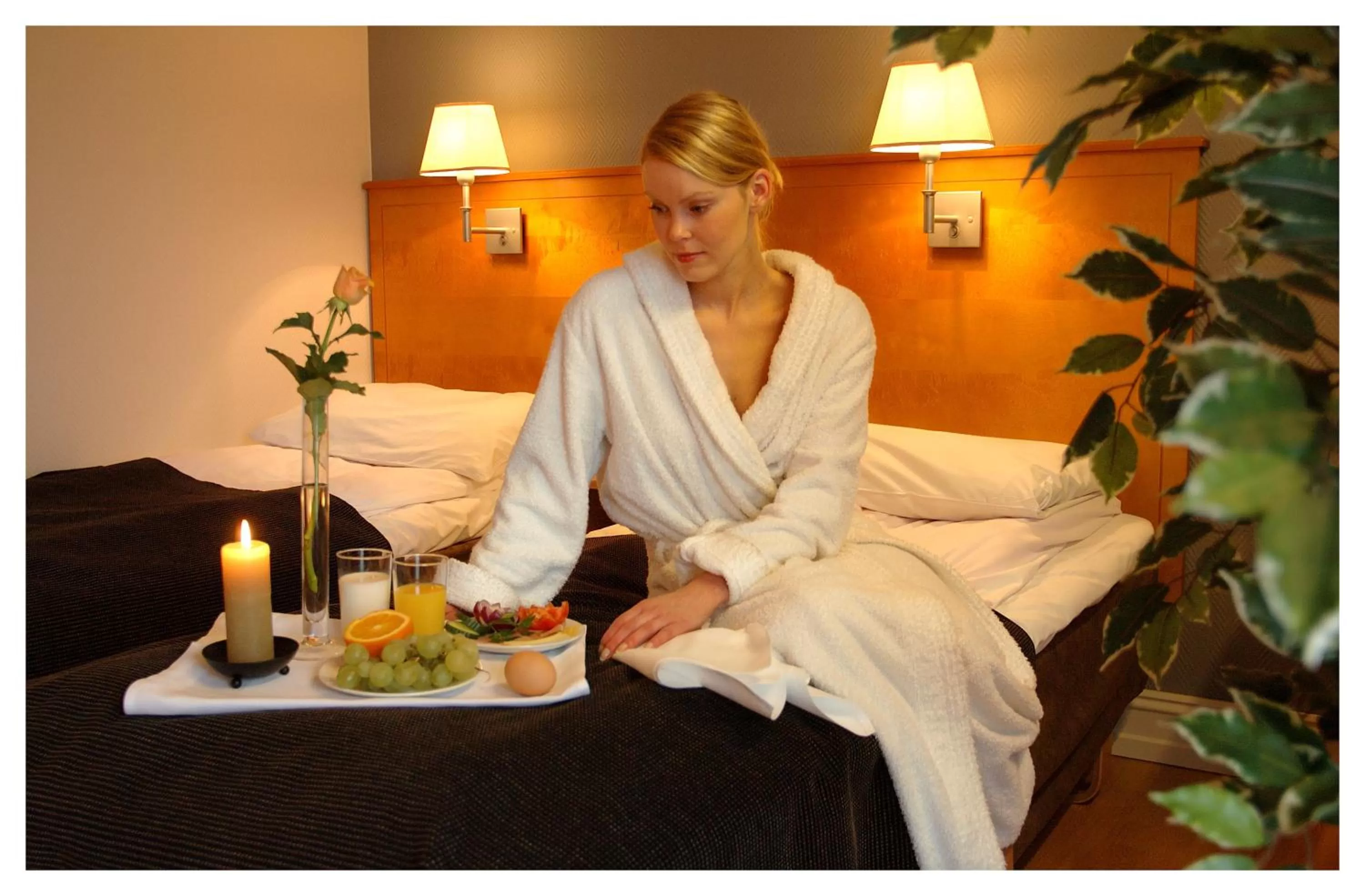 Twin Room with Bath in Vinger Hotell